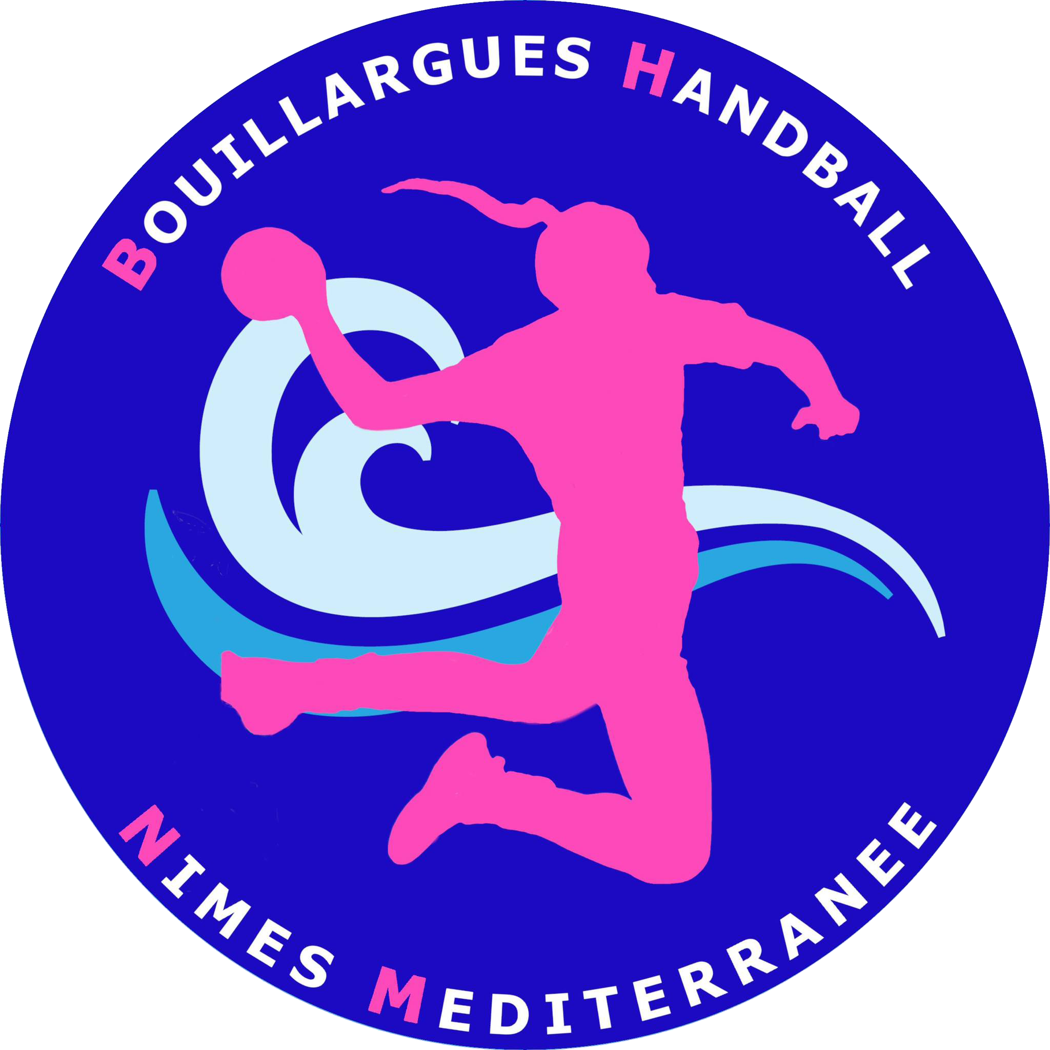 Blason Bouillargues Nimes Métropole Handball