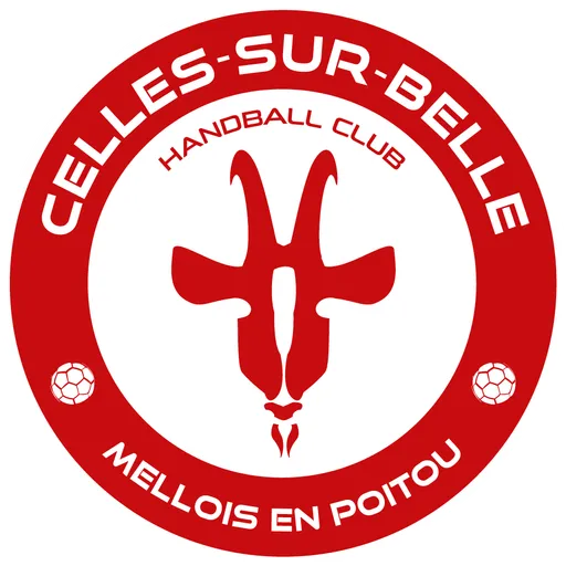 Blason du club de Handball de CELLES SUR BELLE MELLOIS EN POITOU