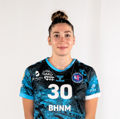 candice-maurin - Ailière droite division 1 féminine de handball de Bouillargues Handball Nîmes Méditerranée