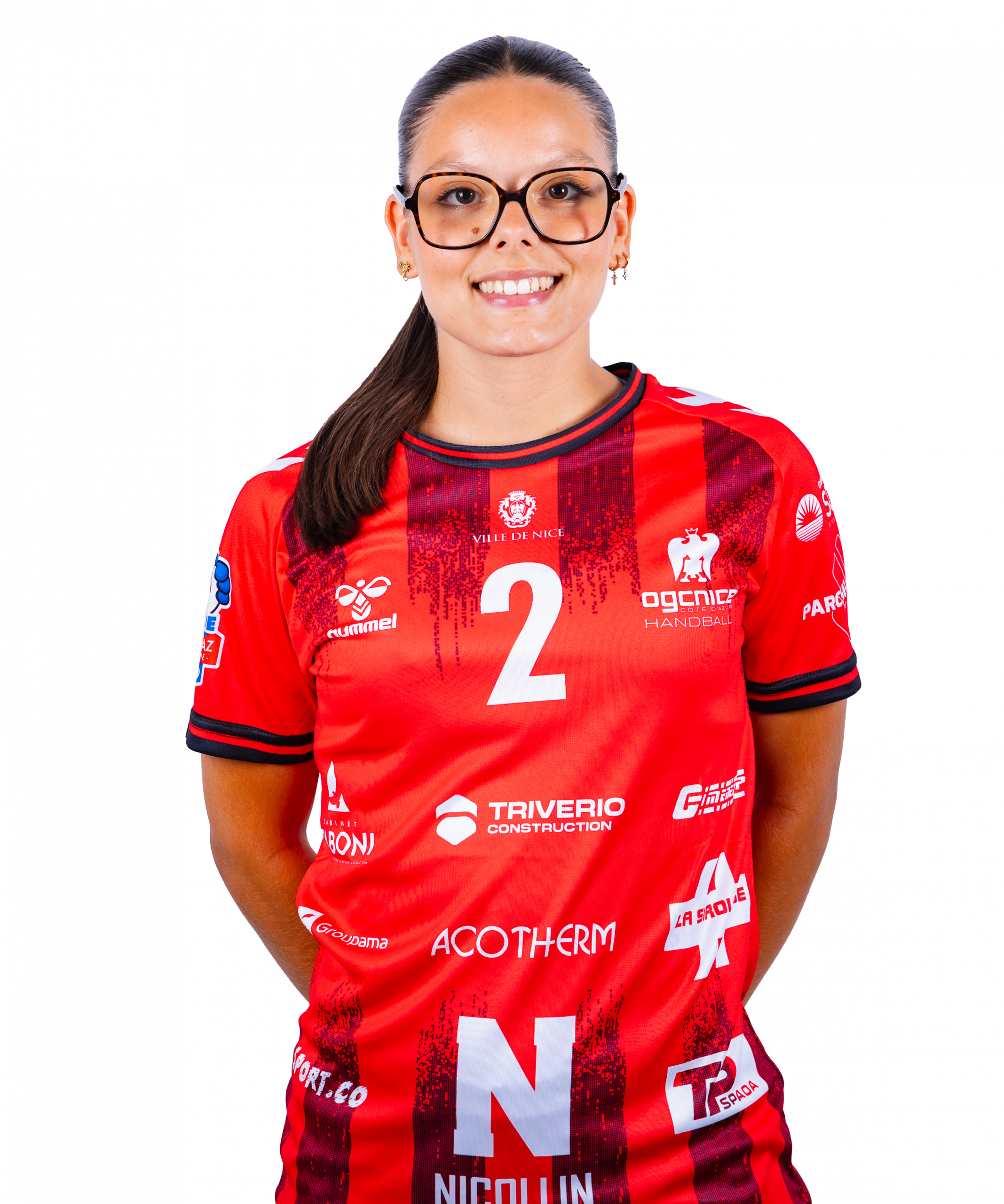 emma-rouly - Ailière droite division 1 féminine de handball de OGC Nice Côte d’Azur Handball