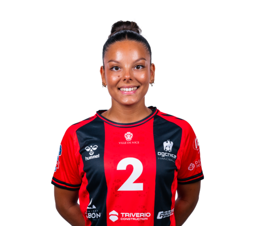 emma-rouly - Ailière droite division 1 féminine de handball de OGC Nice Côte d’Azur Handball