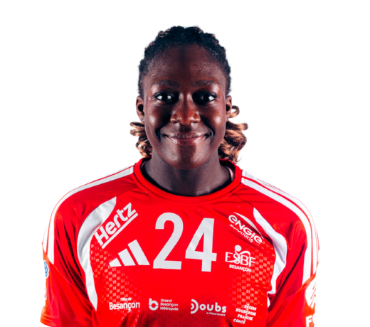 charite-mumbongo - Arrière gauche division 1 féminine de handball de Entente Sportive Besançon Féminin