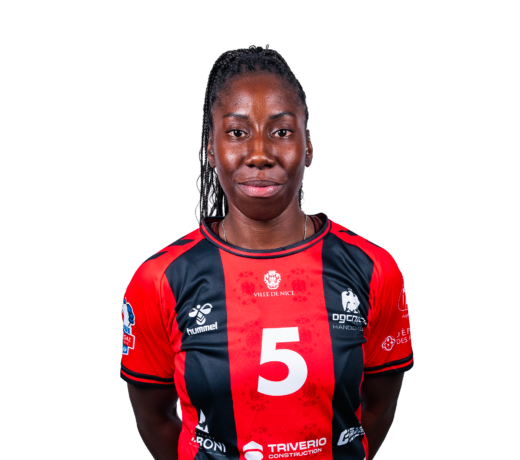 dienaba-sy - Ailière gauche division 1 féminine de handball de OGC Nice Côte d’Azur Handball