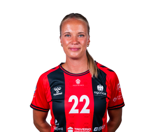 hanna-ahlen - Arrière gauche division 1 féminine de handball de OGC Nice Côte d’Azur Handball