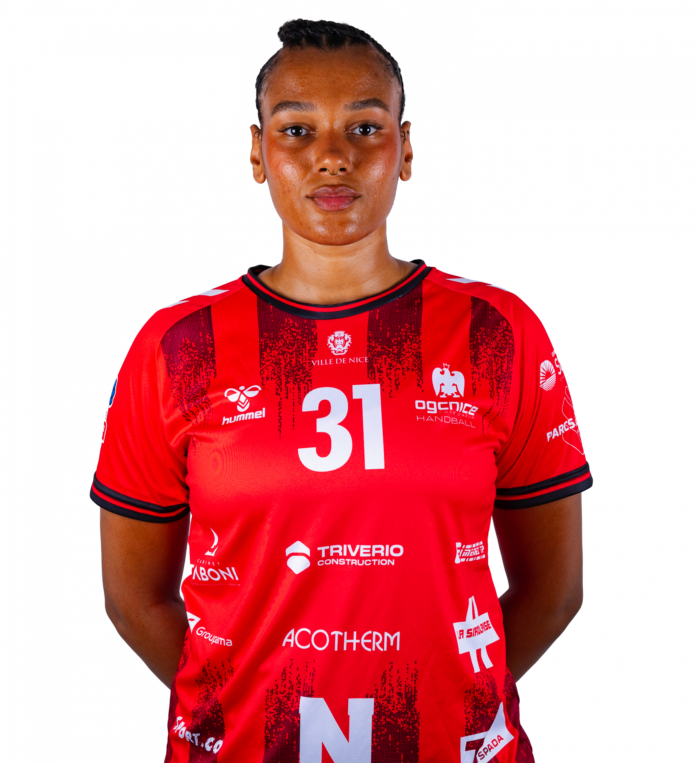 marie-fall - Pivot division 1 féminine de handball de OGC Nice Côte d’Azur Handball
