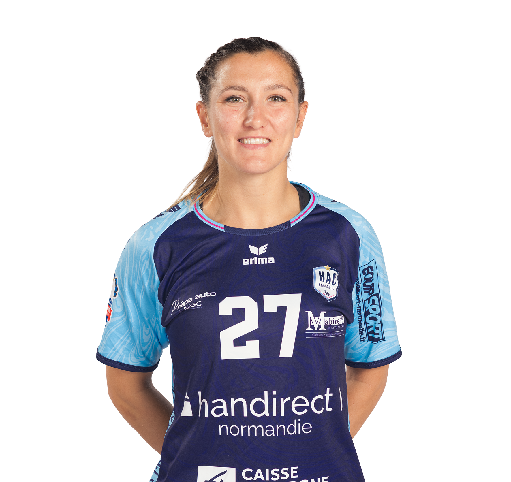 juliette-guerrier - Demi-centre division 1 féminine de handball de Havre Athletic Club Handball