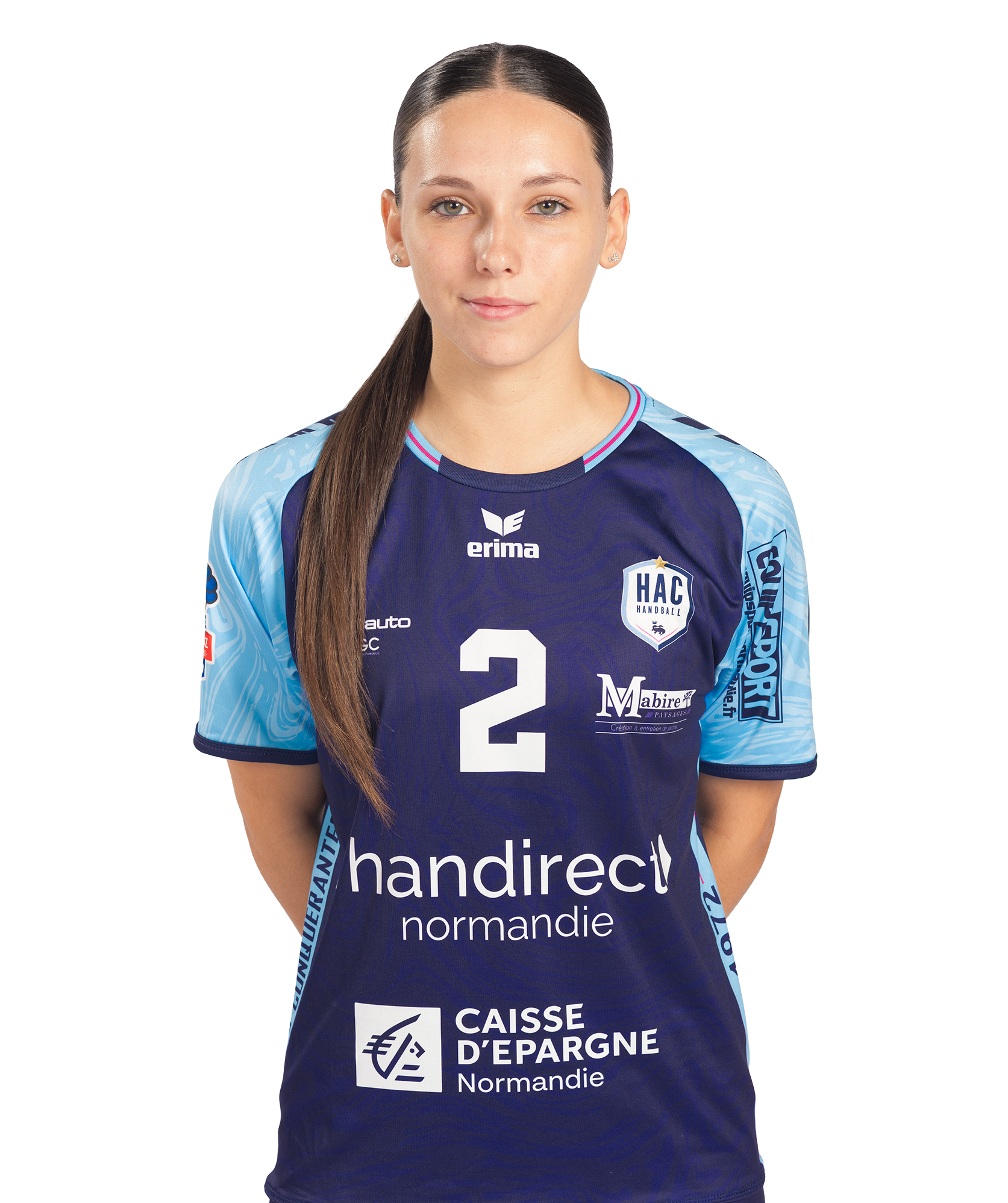 lola-ribeiro - Ailière droite division 1 féminine de handball de Havre Athletic Club Handball