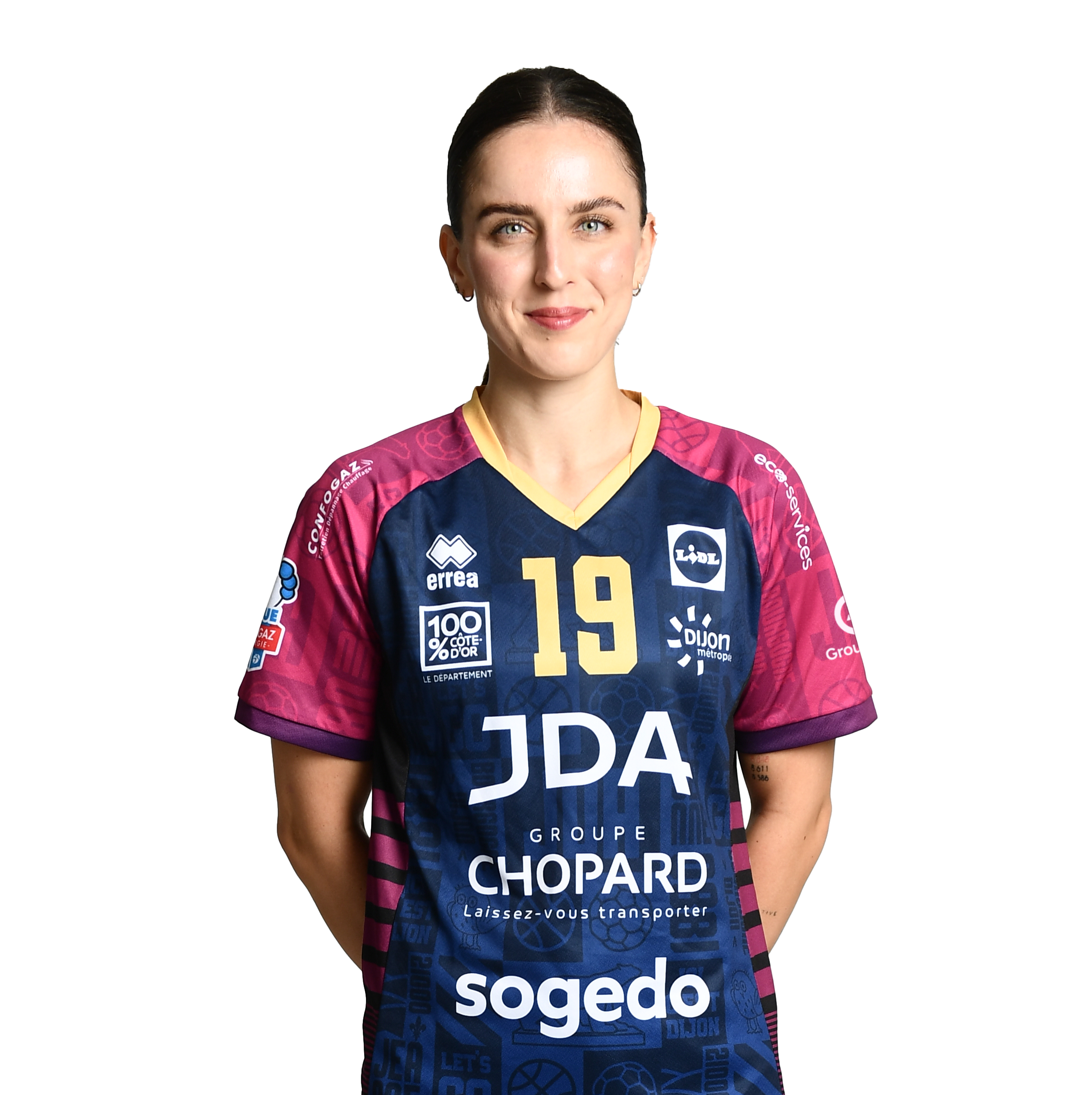 adriana-holejova - Arrière droite division 1 féminine de handball de JDA Bourgogne Dijon Handball