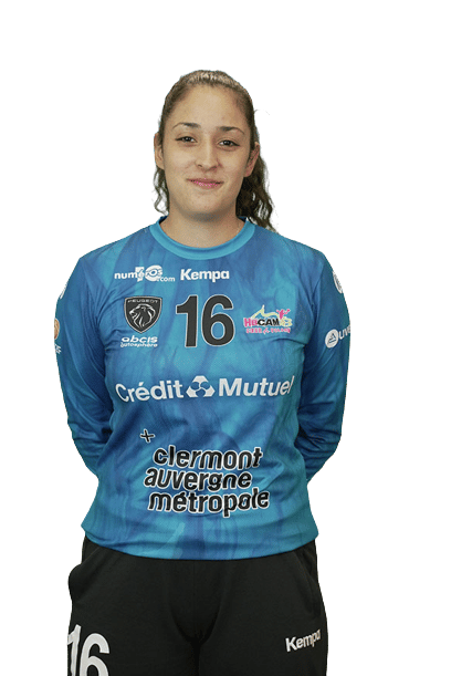 jessica-ferreira - Capitaine -  Gardienne division 2 féminine de handball de Handball Clermont Auvergne Métropole 63