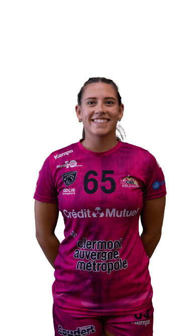 julie-soubies - Ailière droite division 2 féminine de handball de Handball Clermont Auvergne Métropole 63