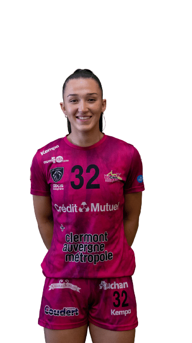 zelie-le-gardien-2 - Ailière gauche division 2 féminine de handball de Handball Clermont Auvergne Métropole 63