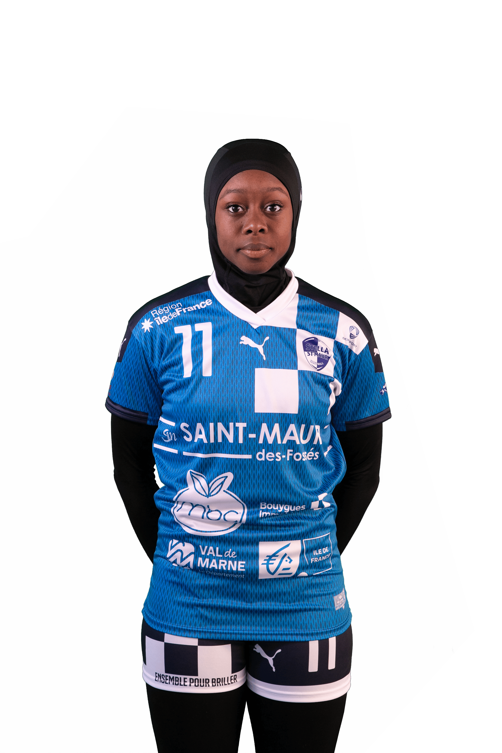 djeneba-tandjan - Capitaine -  Ailière gauche division 2 féminine de handball de Stella St-Maur Handball