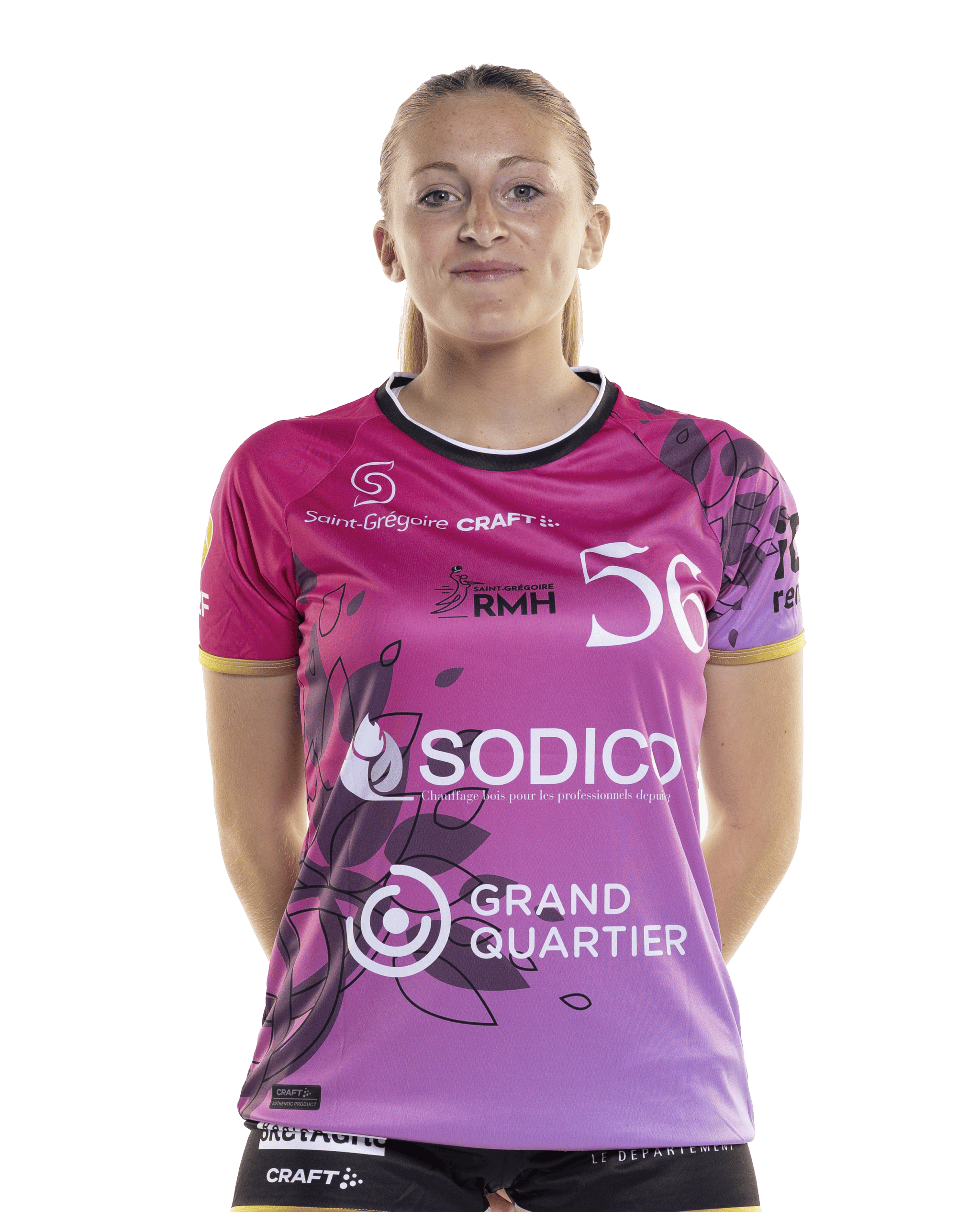 lise-termet - Ailière gauche division 2 féminine de handball de Saint-Grégoire Rennes Métropole Handball