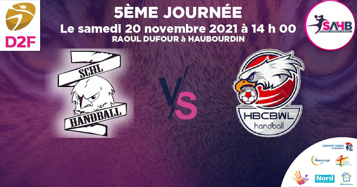 Moins de 13 ans Féminine - Département handball, HAUBOURDIN - LOOS VS BOUSBECQUE - WERVICQ - RAOUL DUFOUR à HAUBOURDIN à 14 h 00