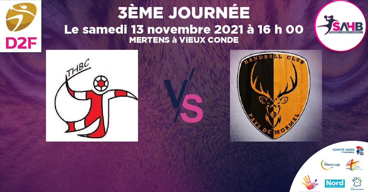 Moins de 18 ans Masculin - Département handball, TRELON VS PAYS DE MORMAL - MERTENS à VIEUX CONDE à 16 h 00