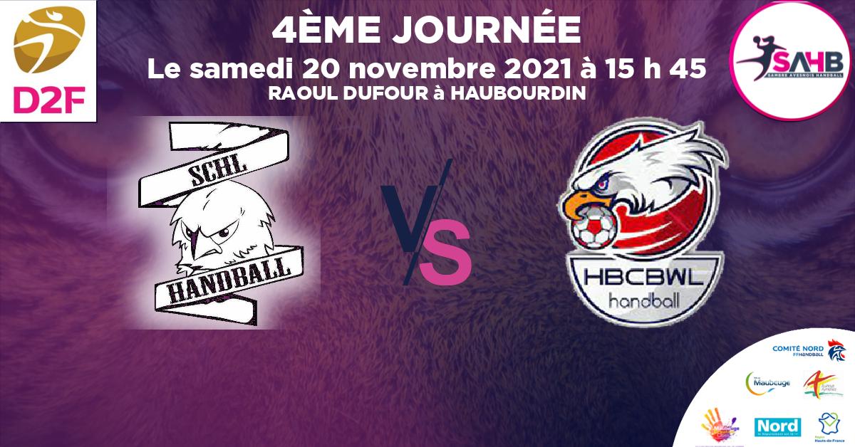 Moins de 15 ans Masculin - Département handball, HAUBOURDIN - LOOS VS BOUSBECQUE - WERVICQ - RAOUL DUFOUR à HAUBOURDIN à 15 h 45