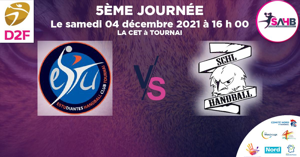 Moins de 15 ans Masculin - Département handball, TOURNAI VS HAUBOURDIN - LOOS - LA CET à TOURNAI à 16 h 00