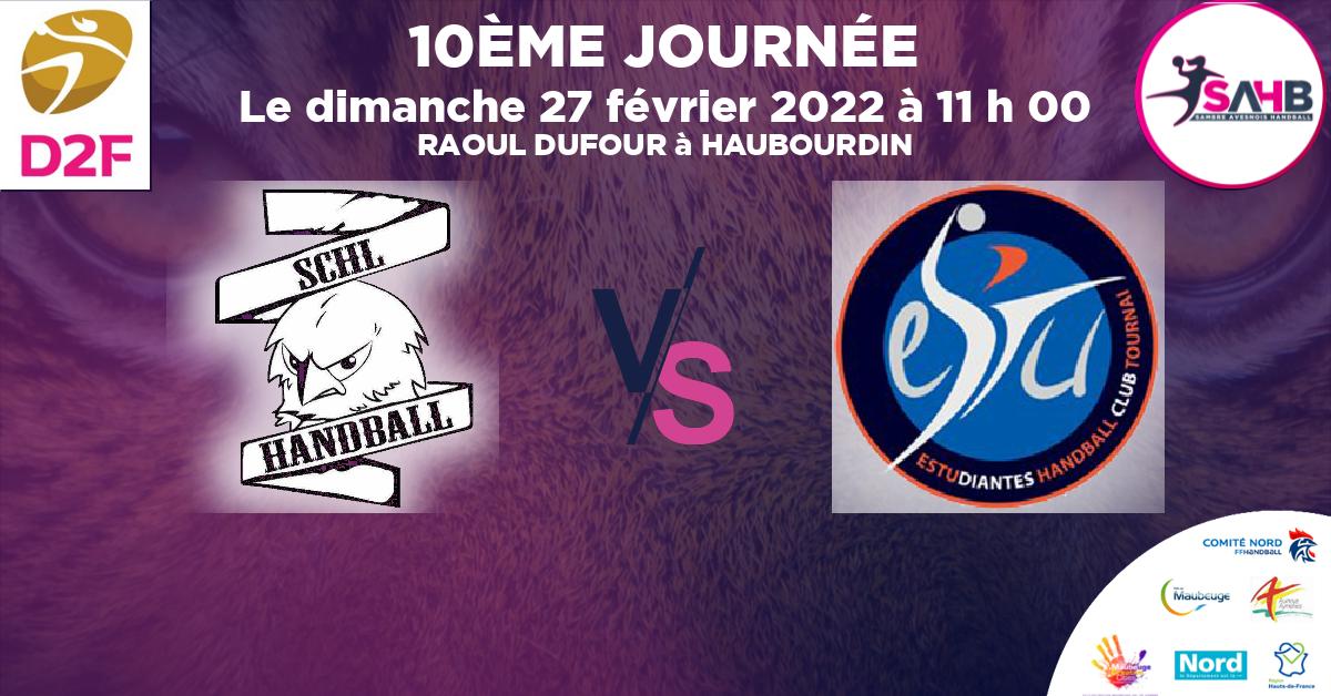 Moins de 15 ans Masculin - Département handball, HAUBOURDIN - LOOS VS TOURNAI - RAOUL DUFOUR à HAUBOURDIN à 11 h 00
