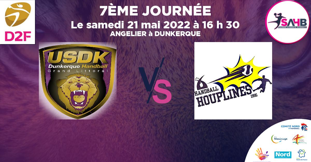 Moins de 18 ans Masculin - Département handball, DUNKERQUE U18M DPT VS HOUPLINES   ARMENTIERE U18M DPT Eq2 - ANGELIER à DUNKERQUE à 16 h 30