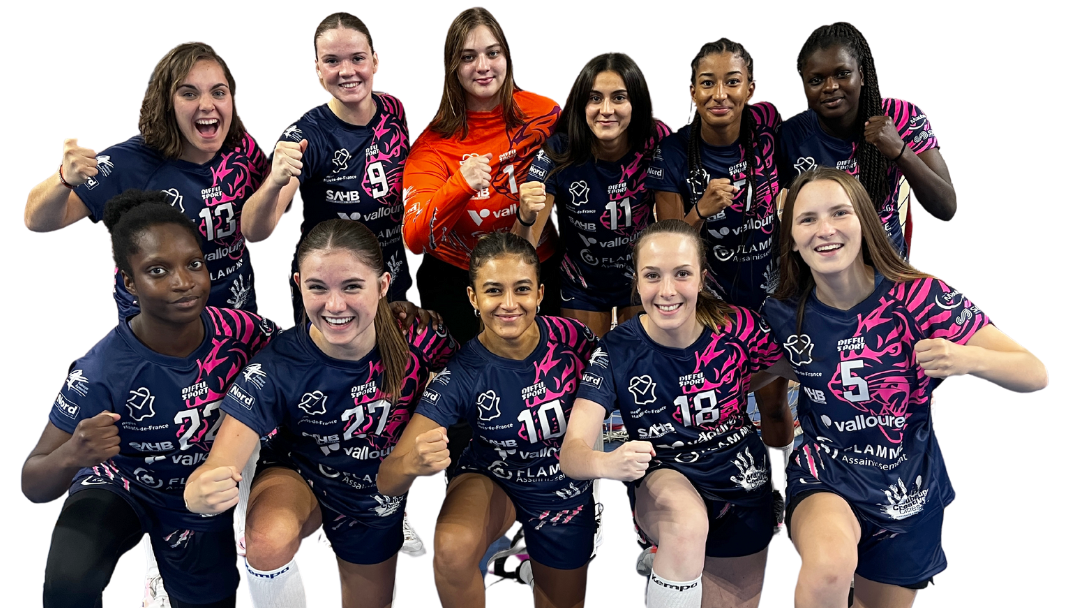 Equipe de Nationale 2 Féminine du Sambre Avesnois Handball
