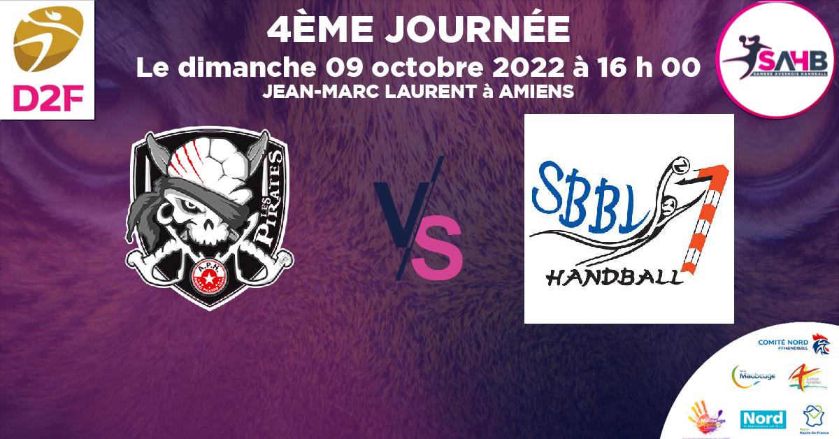 Moins de 15 ans Féminine - Région handball, AMIENS PICARDIE VS BETHUNE - JEAN-MARC LAURENT à AMIENS à 16 h 00