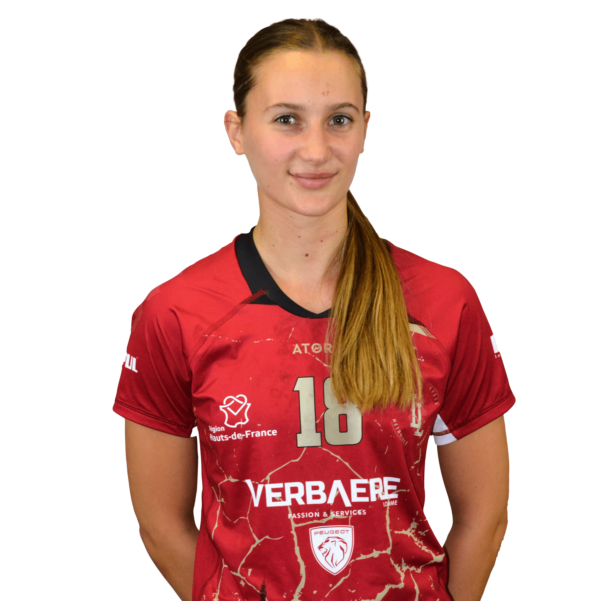 anais-clavey - Ailière gauche division 2 féminine de handball de Lomme Lille Métropole Handball