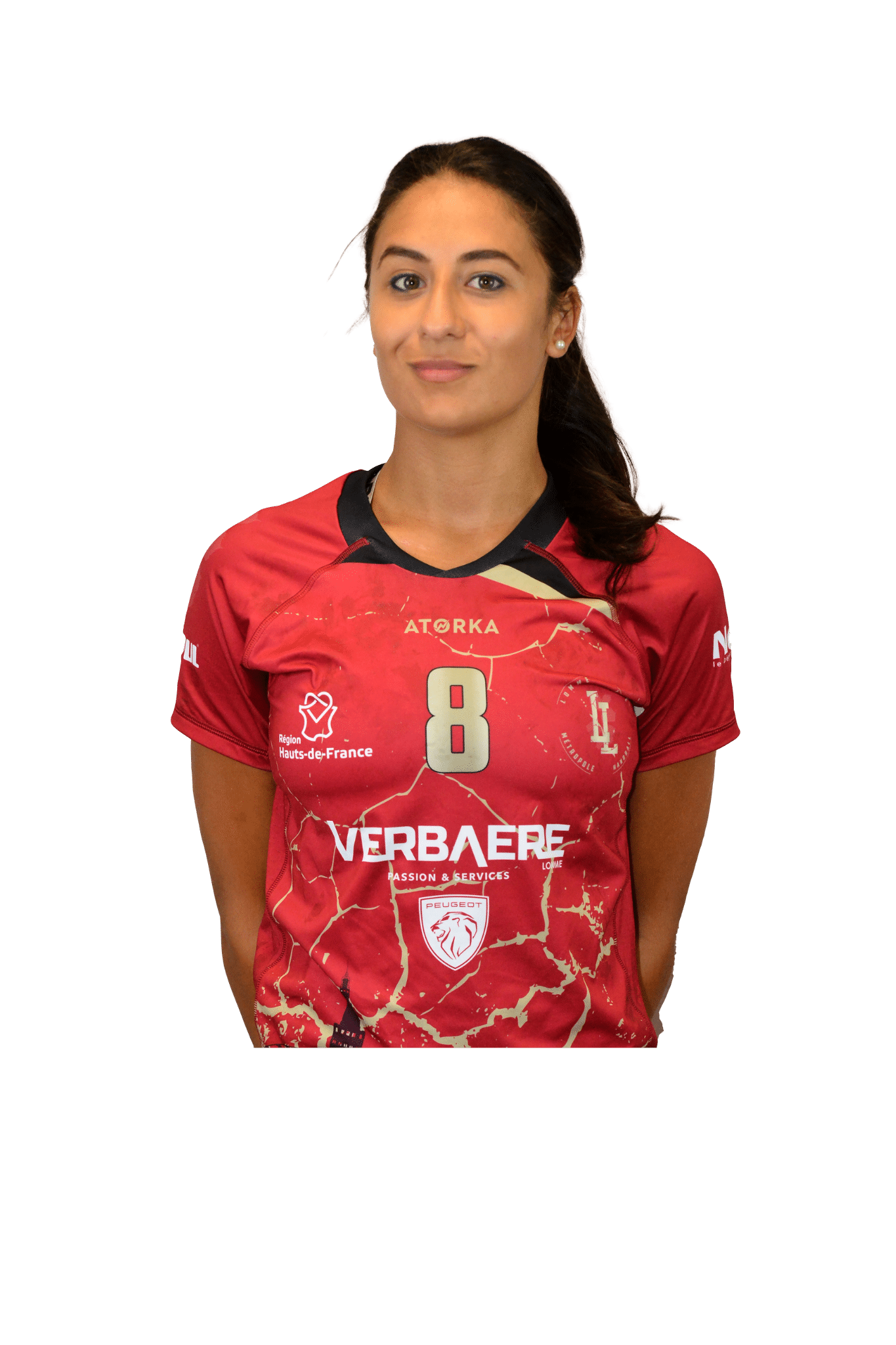 celia-benlabed - Capitaine -  Demi-centre division 2 féminine de handball de Lomme Lille Métropole Handball