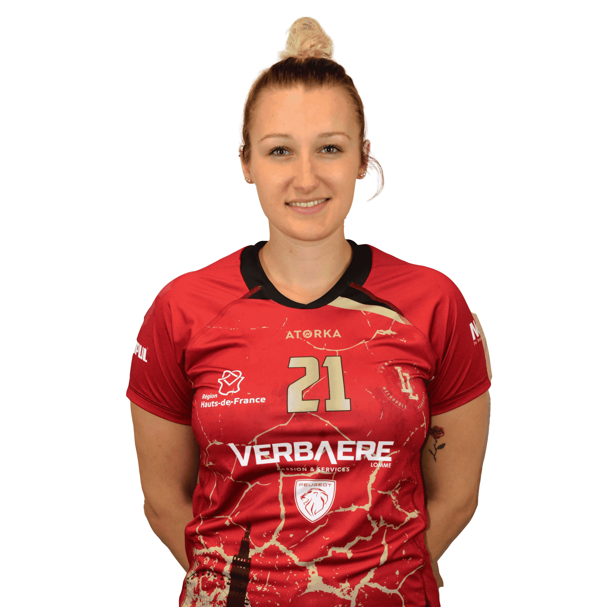 charline-collot - Demi-centre division 2 féminine de handball de Lomme Lille Métropole Handball