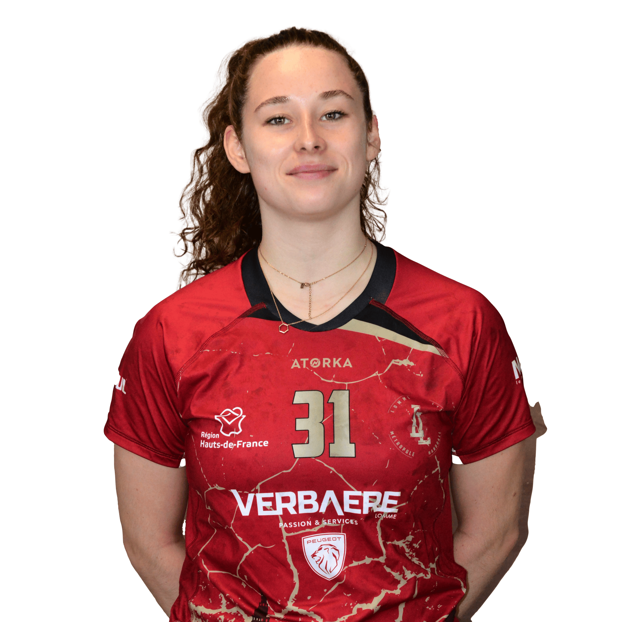 charlotte-verriez - Pivot division 2 féminine de handball de Lomme Lille Métropole Handball