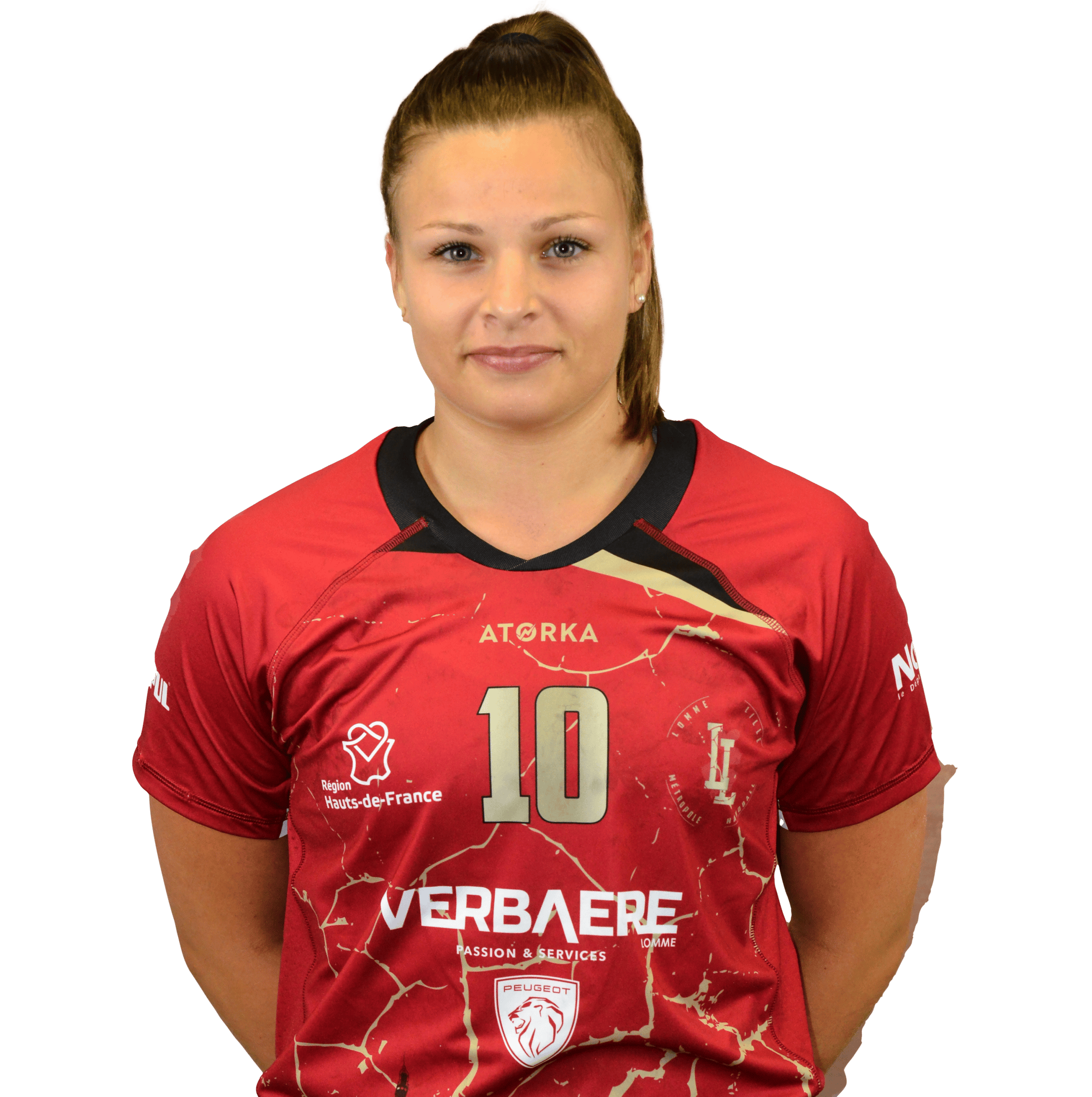 justine-dewamin - Arrière droite division 2 féminine de handball de Lomme Lille Métropole Handball