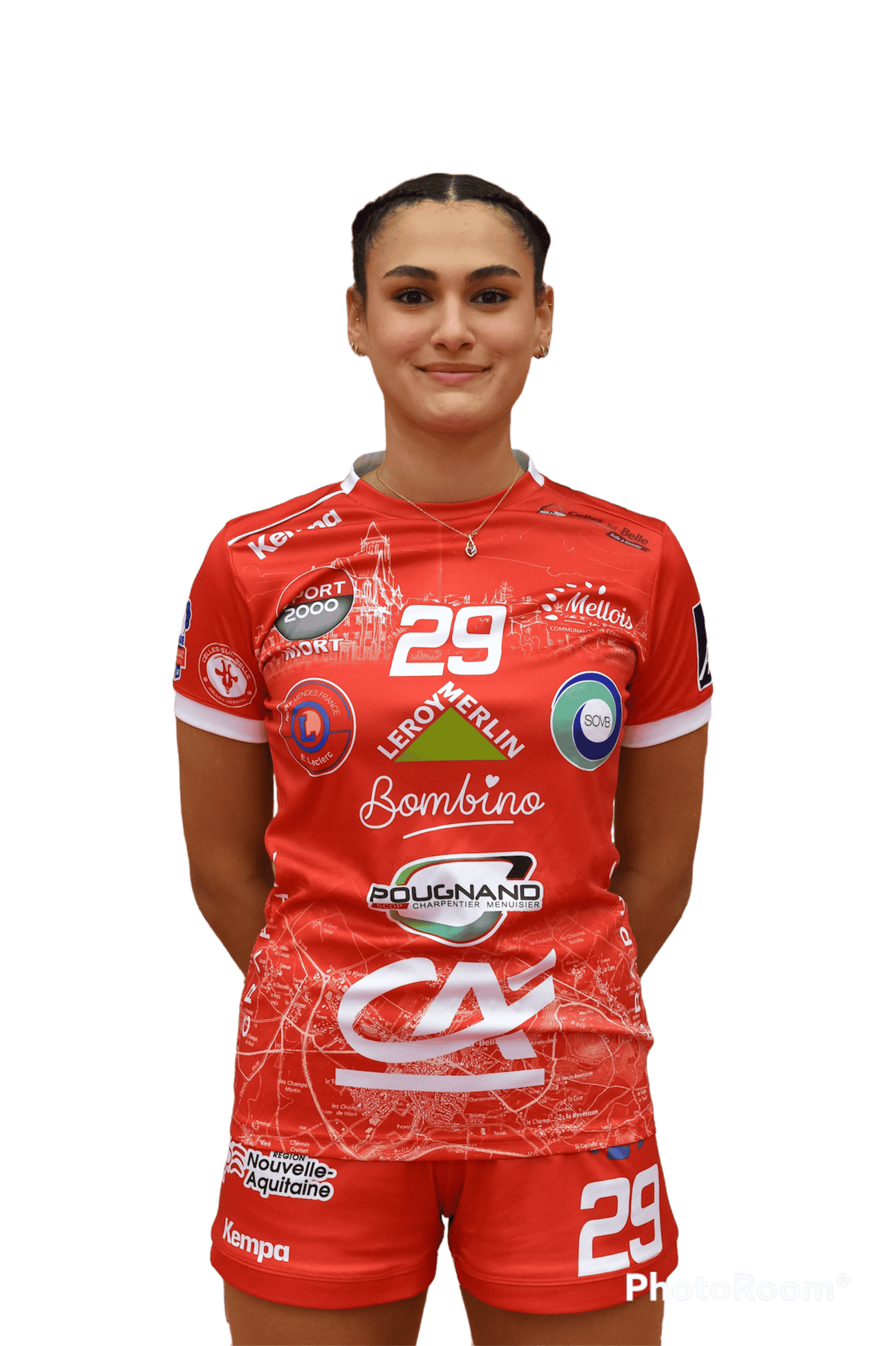 clea-delaume - Pivot division 2 féminine de handball de Handball Club Celles-sur-Belle Mellois En Poitou