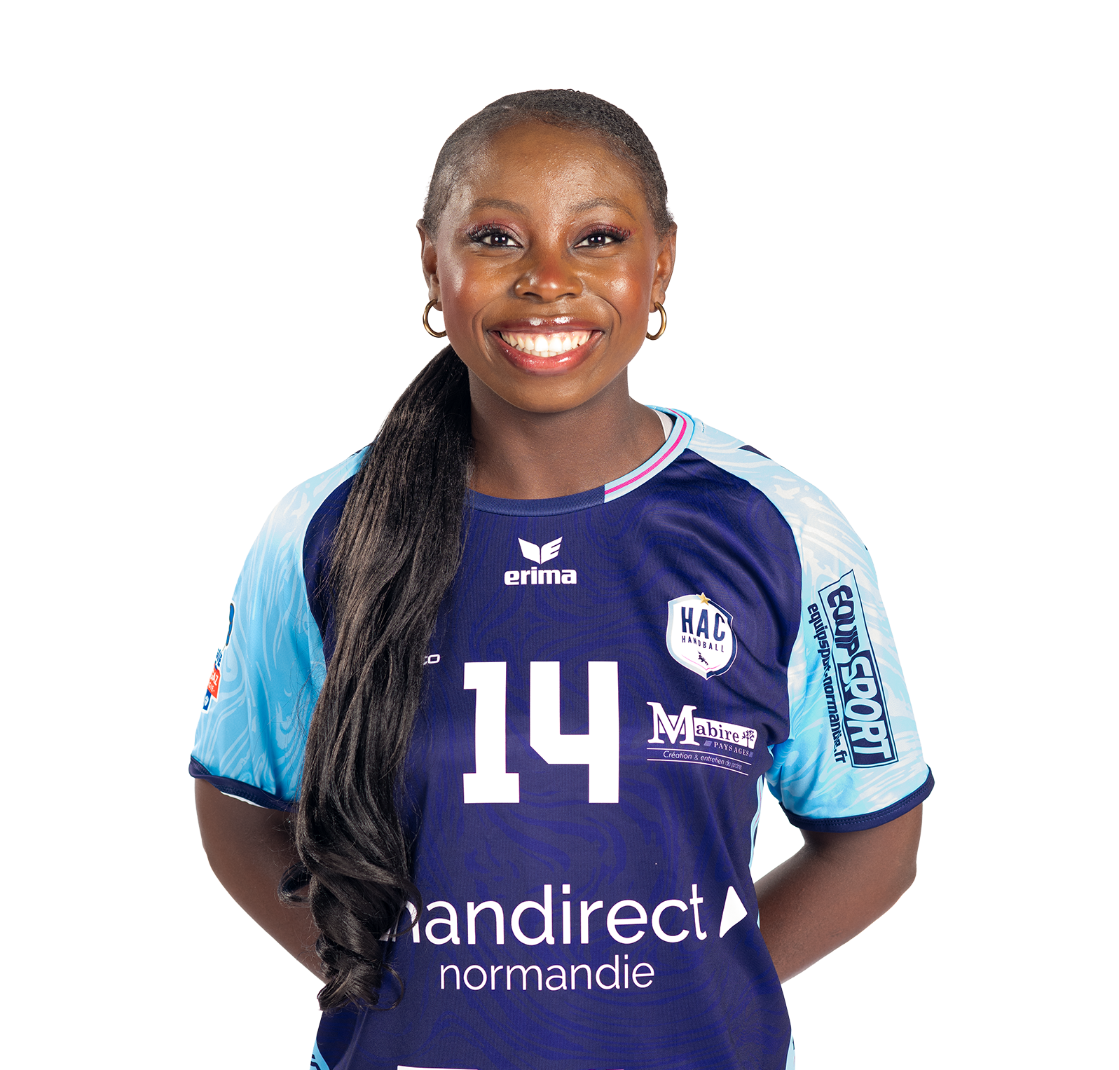 vanessa-djiogap - Arrière droite division 1 féminine de handball de Havre Athletic Club Handball