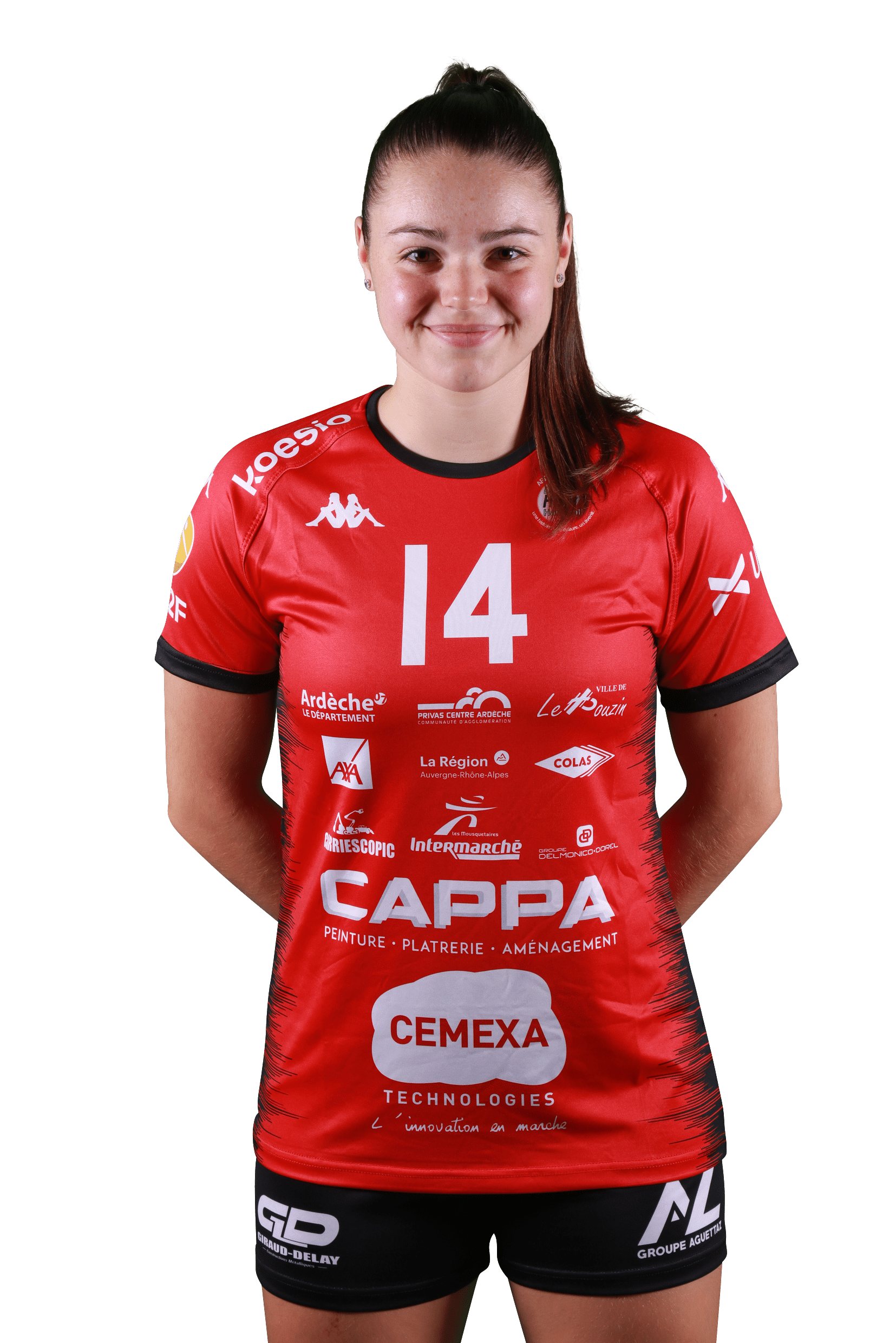 clotilde-buzin - Demi-centre division 2 féminine de handball de LE POUZIN HB07
