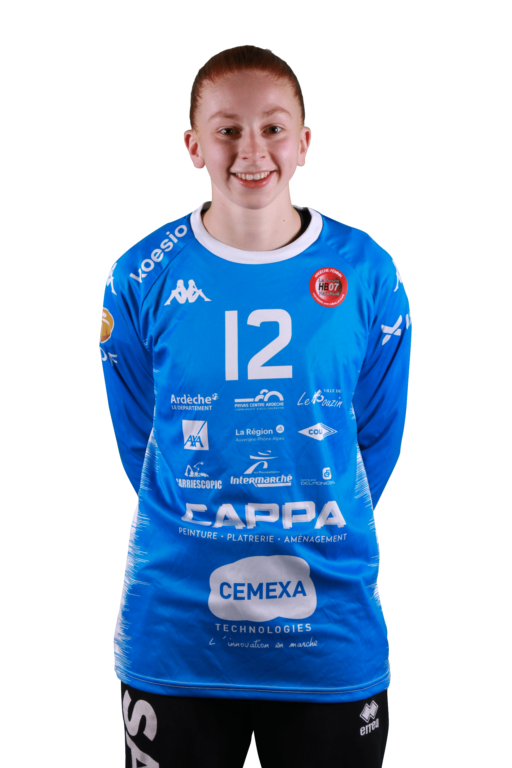 justine-breitenstein - Gardienne division 2 féminine de handball de LE POUZIN HB07