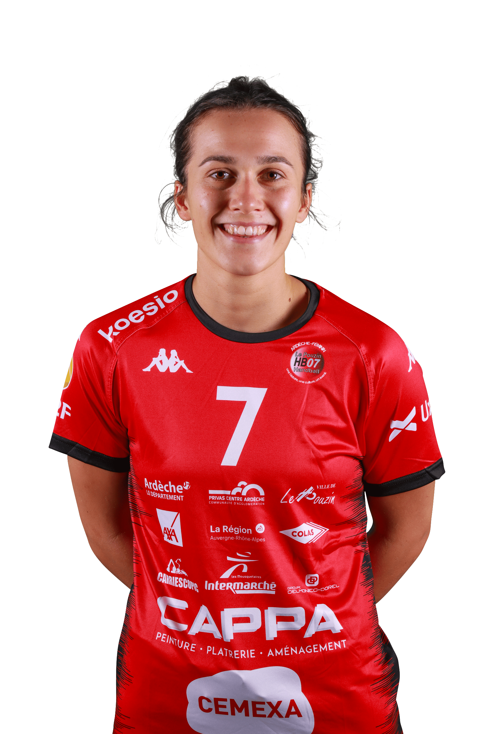 lea-roche - Ailière droite division 2 féminine de handball de LE POUZIN HB07