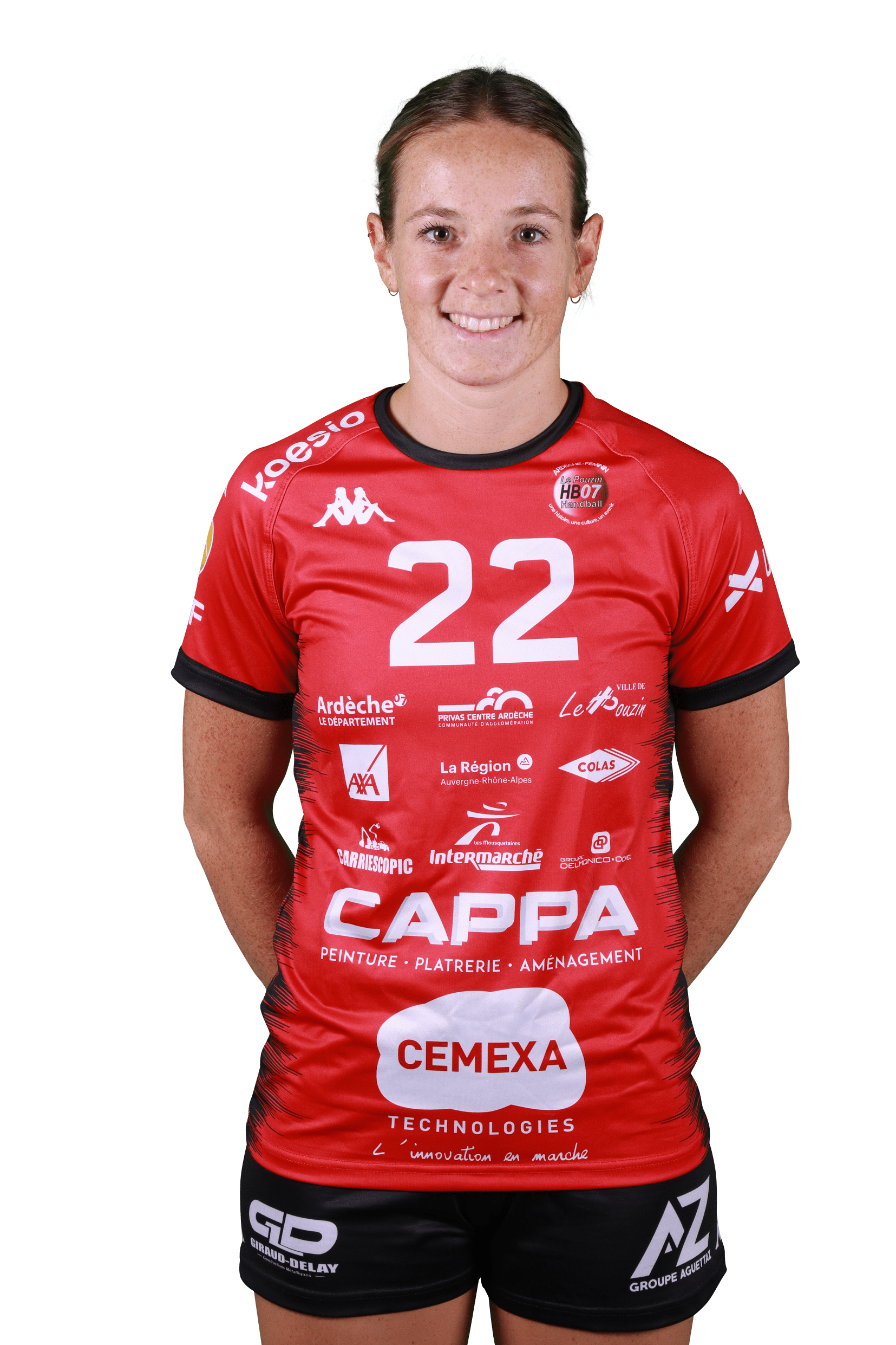 meryle-praly - Ailière gauche division 2 féminine de handball de LE POUZIN HB07