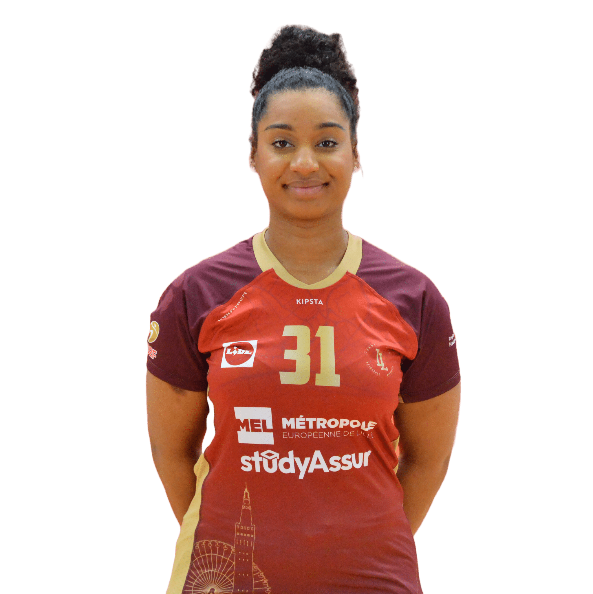alicia-deghaud - Pivot division 2 féminine de handball de Lomme Lille Métropole Handball