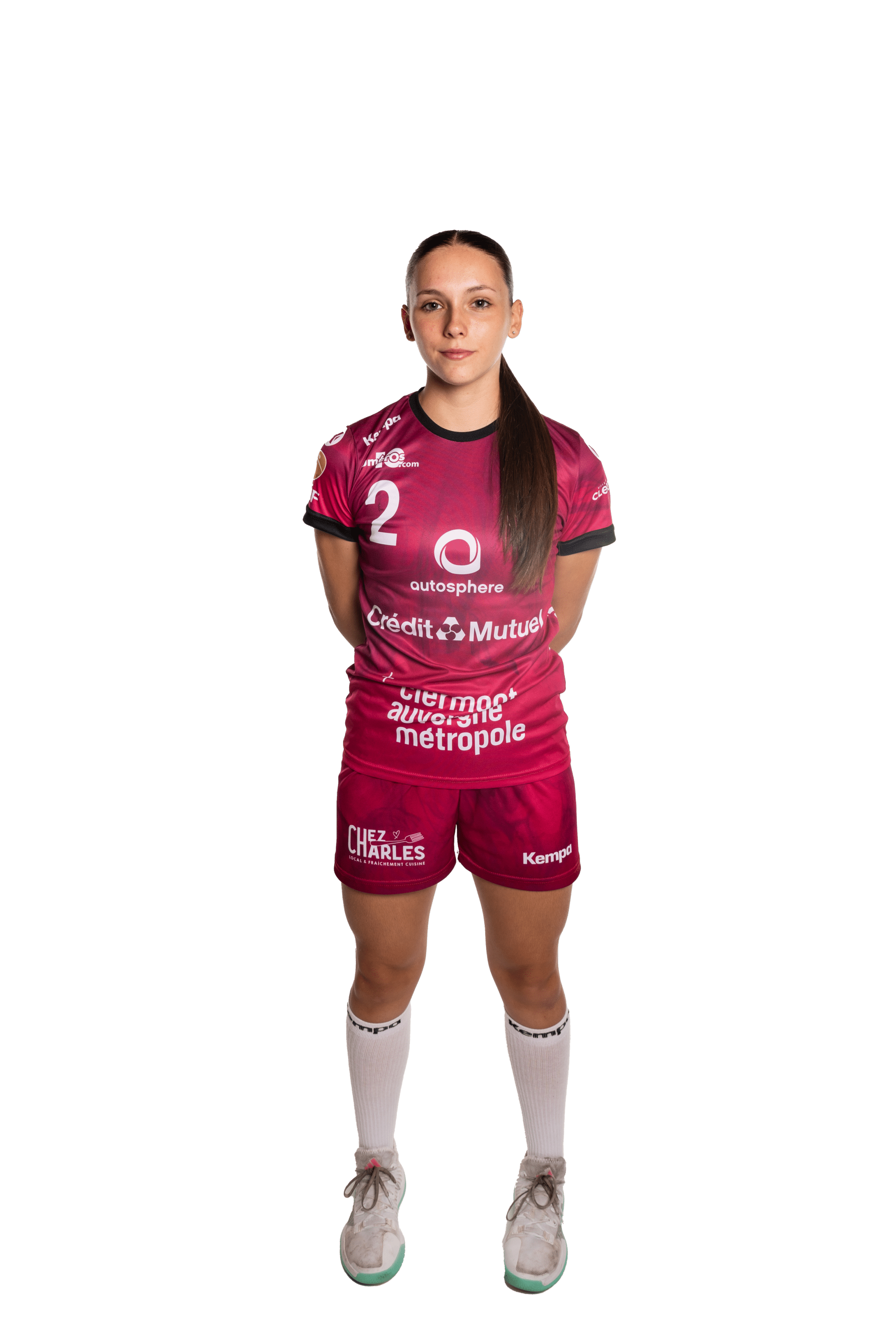 lola-ribeiro - Ailière droite division 2 féminine de handball de Handball Clermont Auvergne Métropole 63