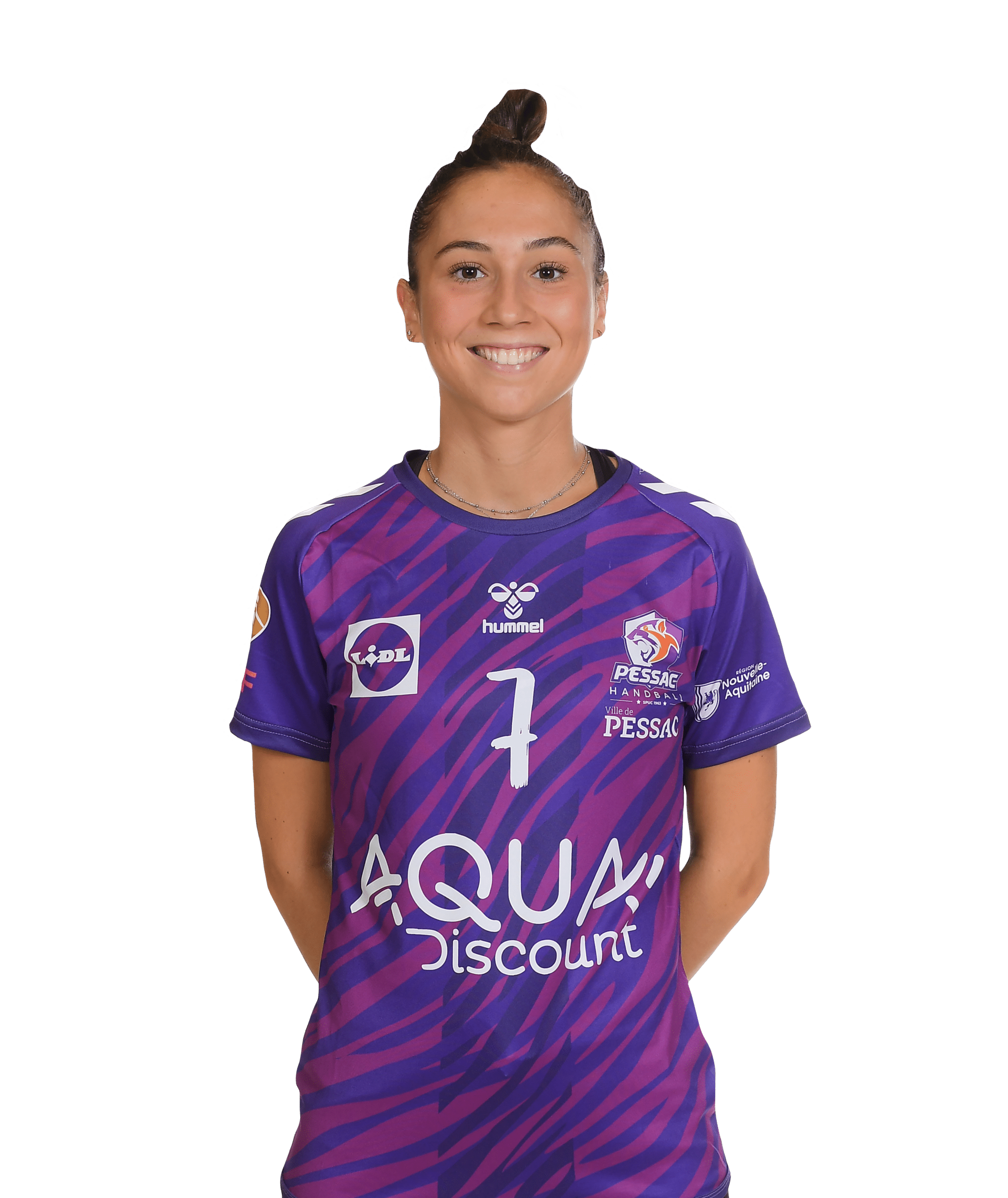 justine-lahitte - Arrière gauche division 2 féminine de handball de Stade Pessacais Union Club Handball