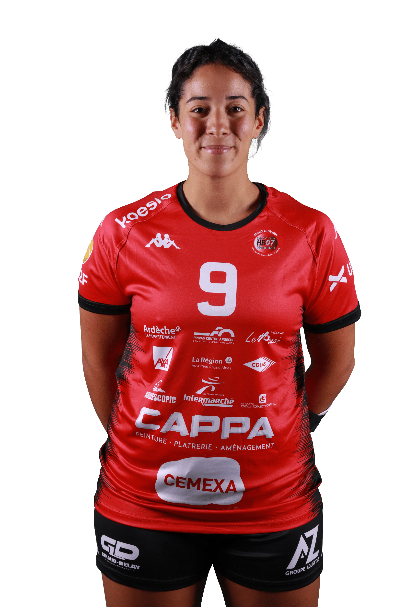 sarah-nabil - Pivot division 2 féminine de handball de LE POUZIN HB07