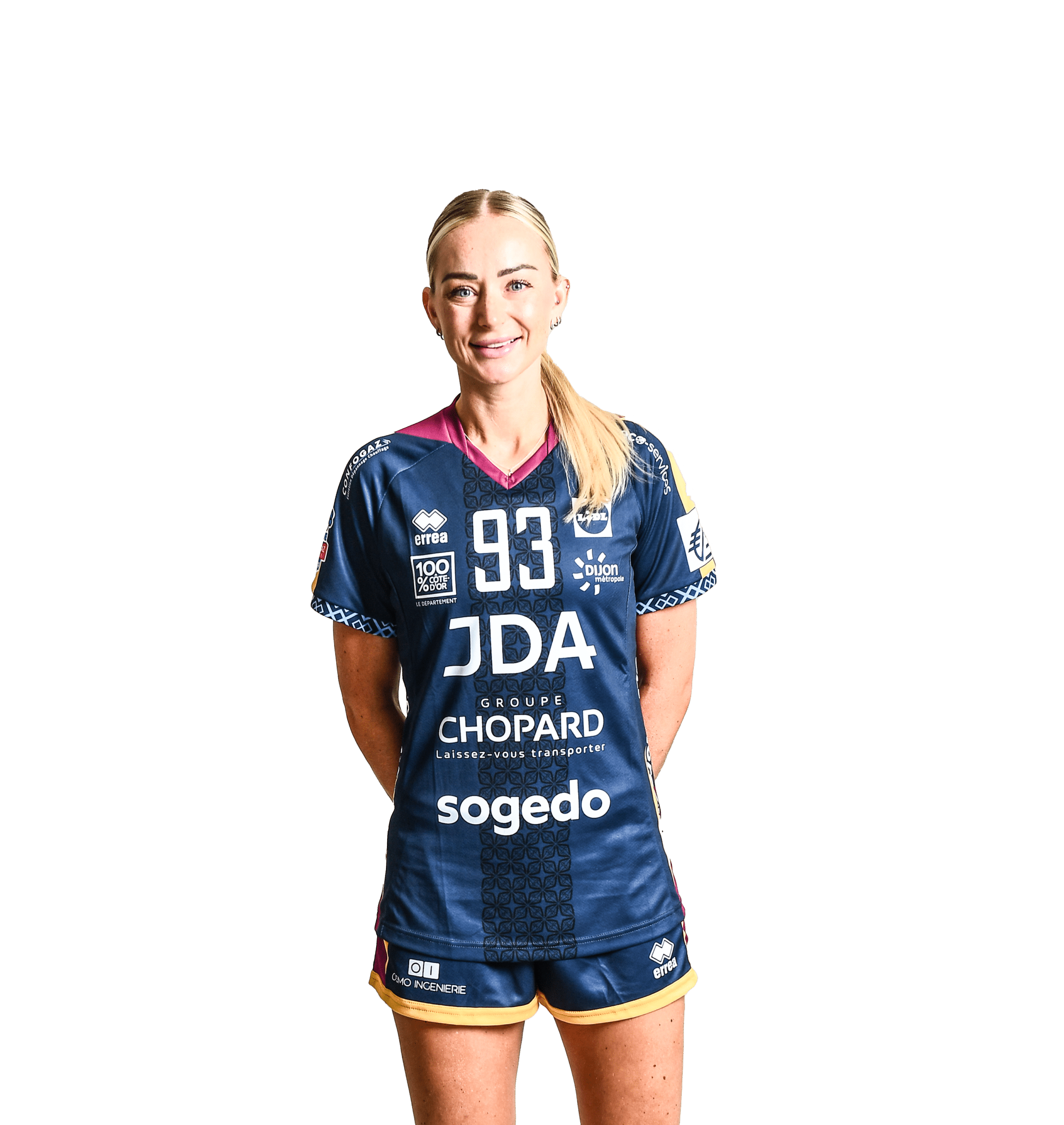 celine-sivertsen - Arrière droite division 1 féminine de handball de JDA Bourgogne Dijon Handball