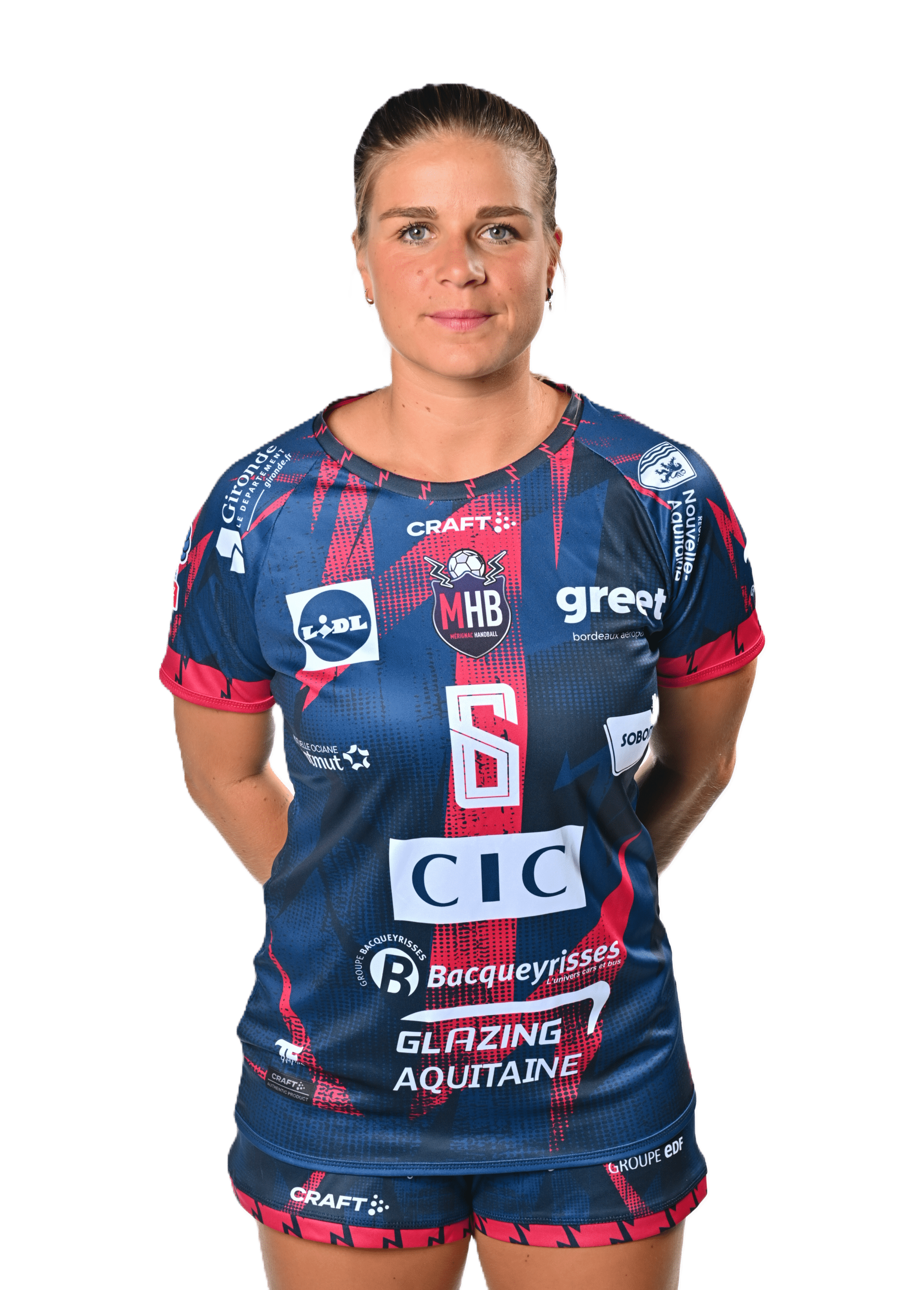 lea-lignieres - Capitaine -  Ailière gauche division 1 féminine de handball de Mérignac Handball