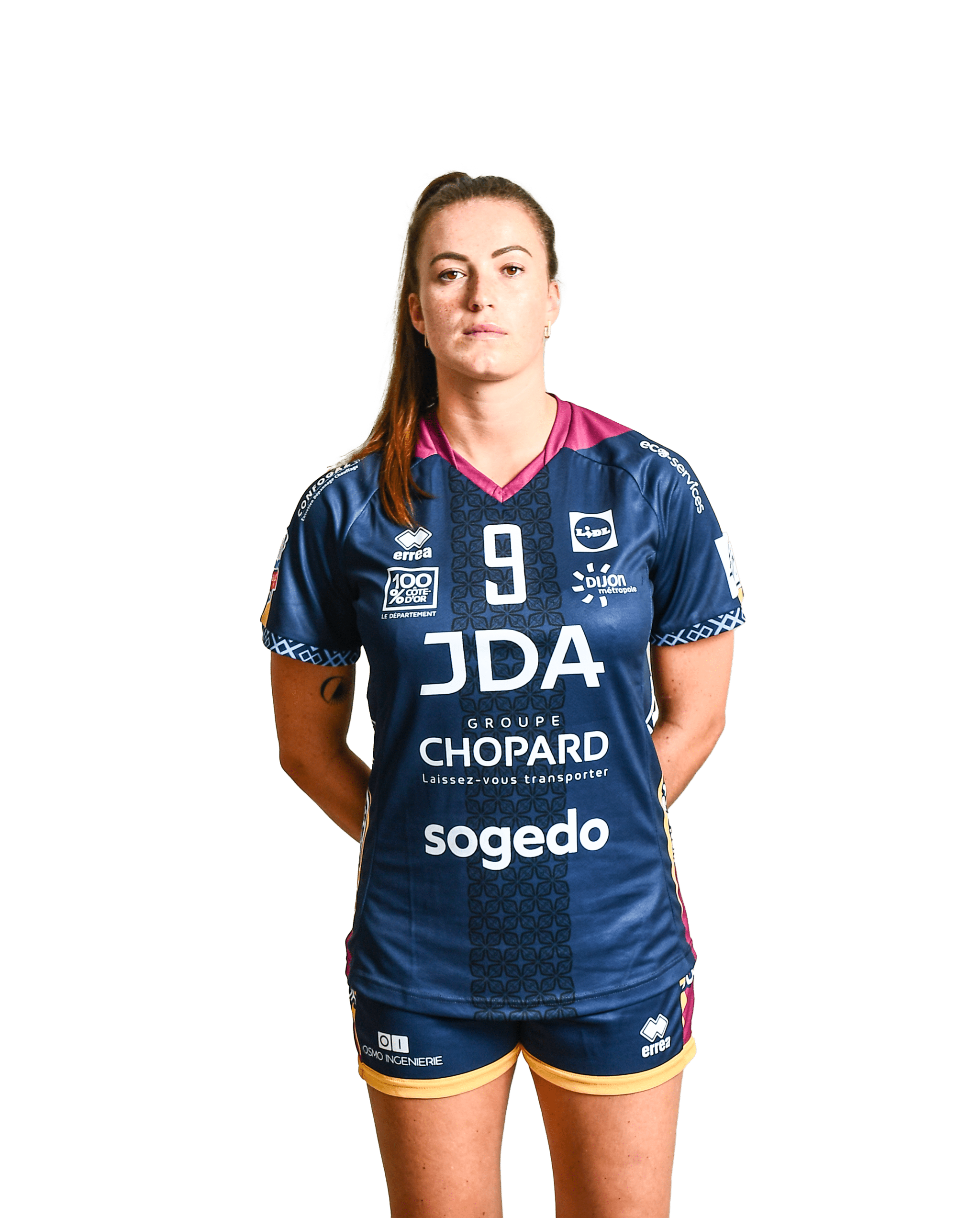 manon-gravelle - Arrière droite division 1 féminine de handball de JDA Bourgogne Dijon Handball