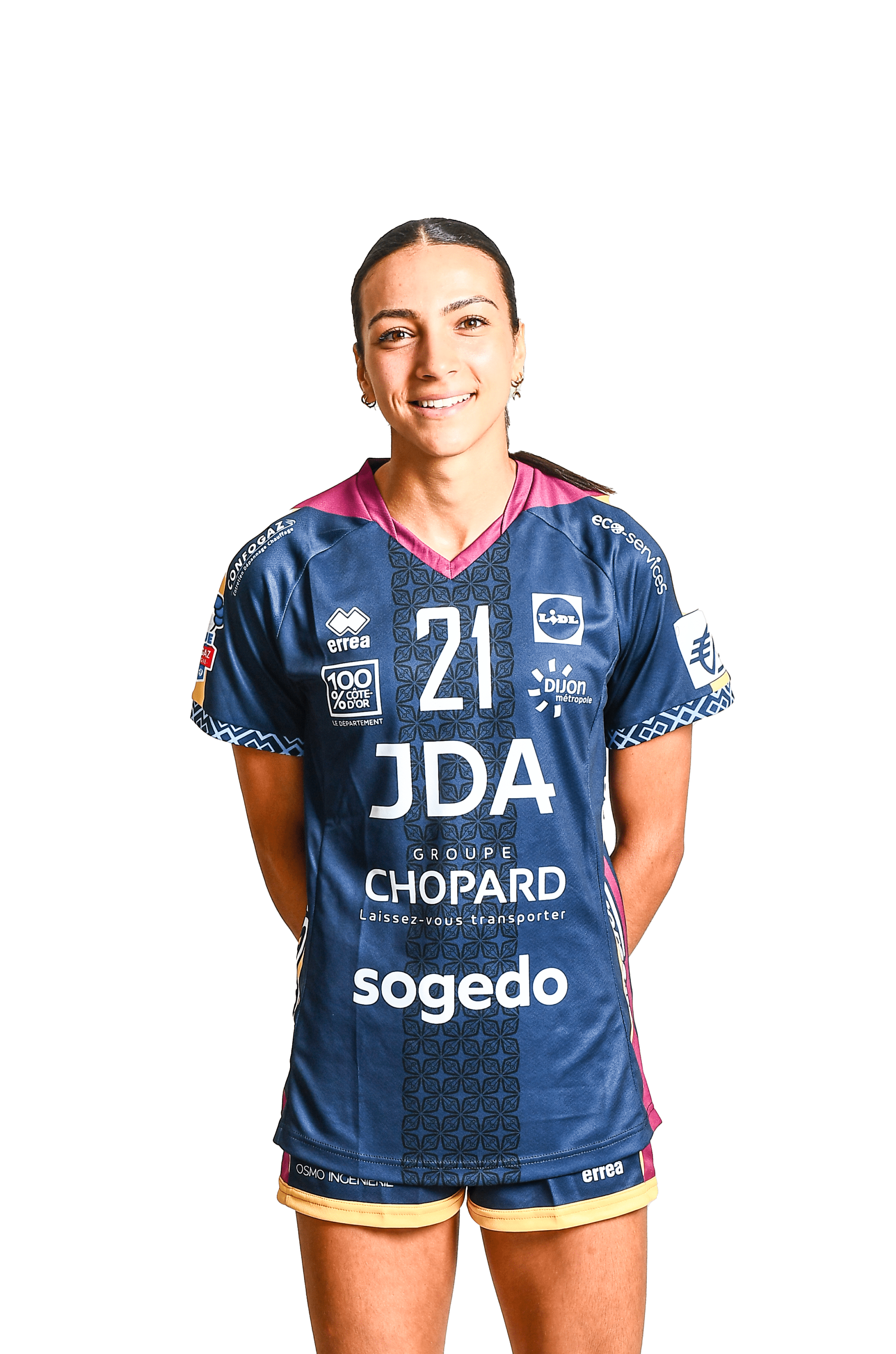 nina-dury - Ailière gauche division 1 féminine de handball de JDA Bourgogne Dijon Handball