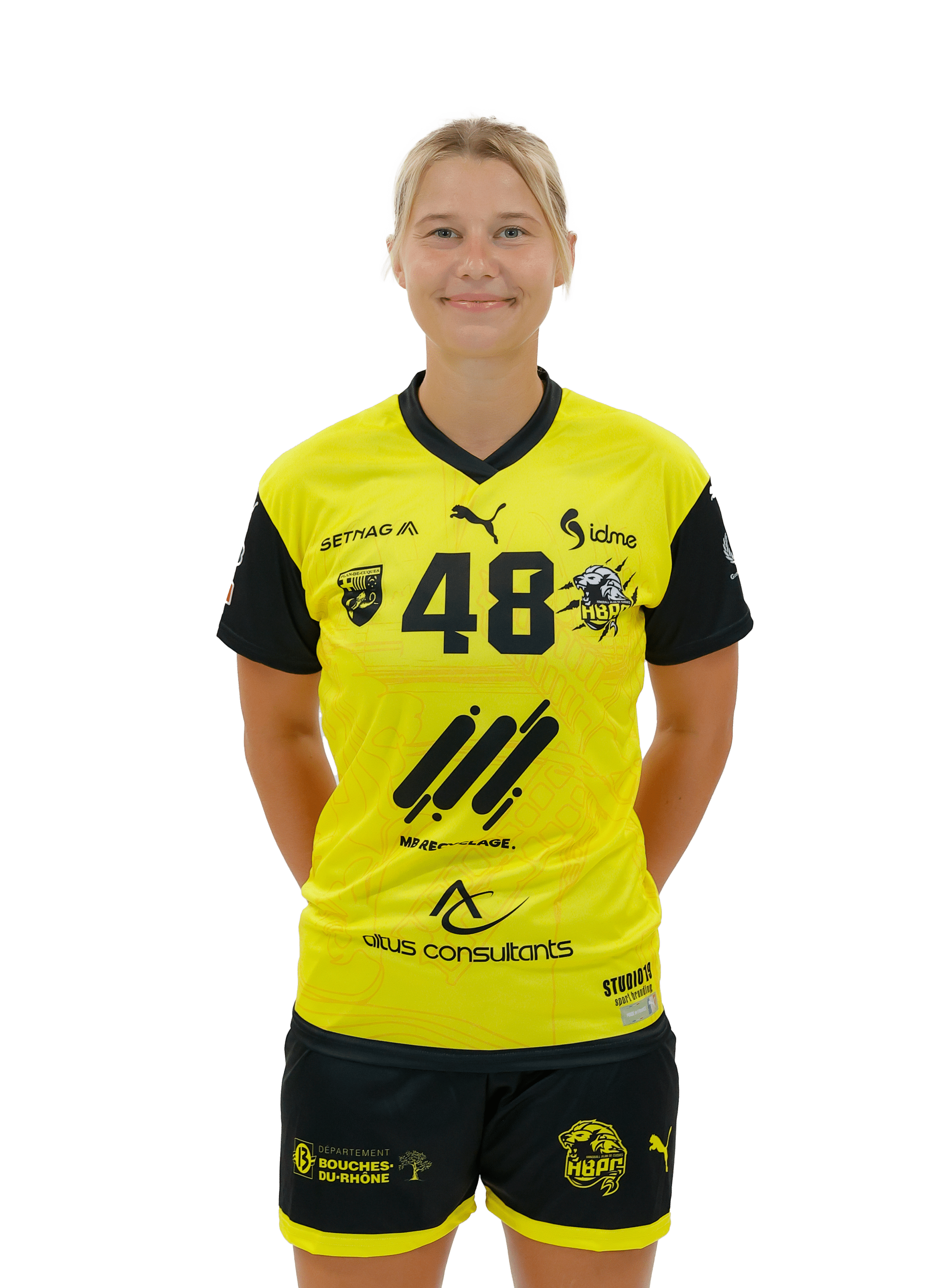 kamila-kordovska - Arrière gauche division 1 féminine de handball de Handball Plan-de-Cuques