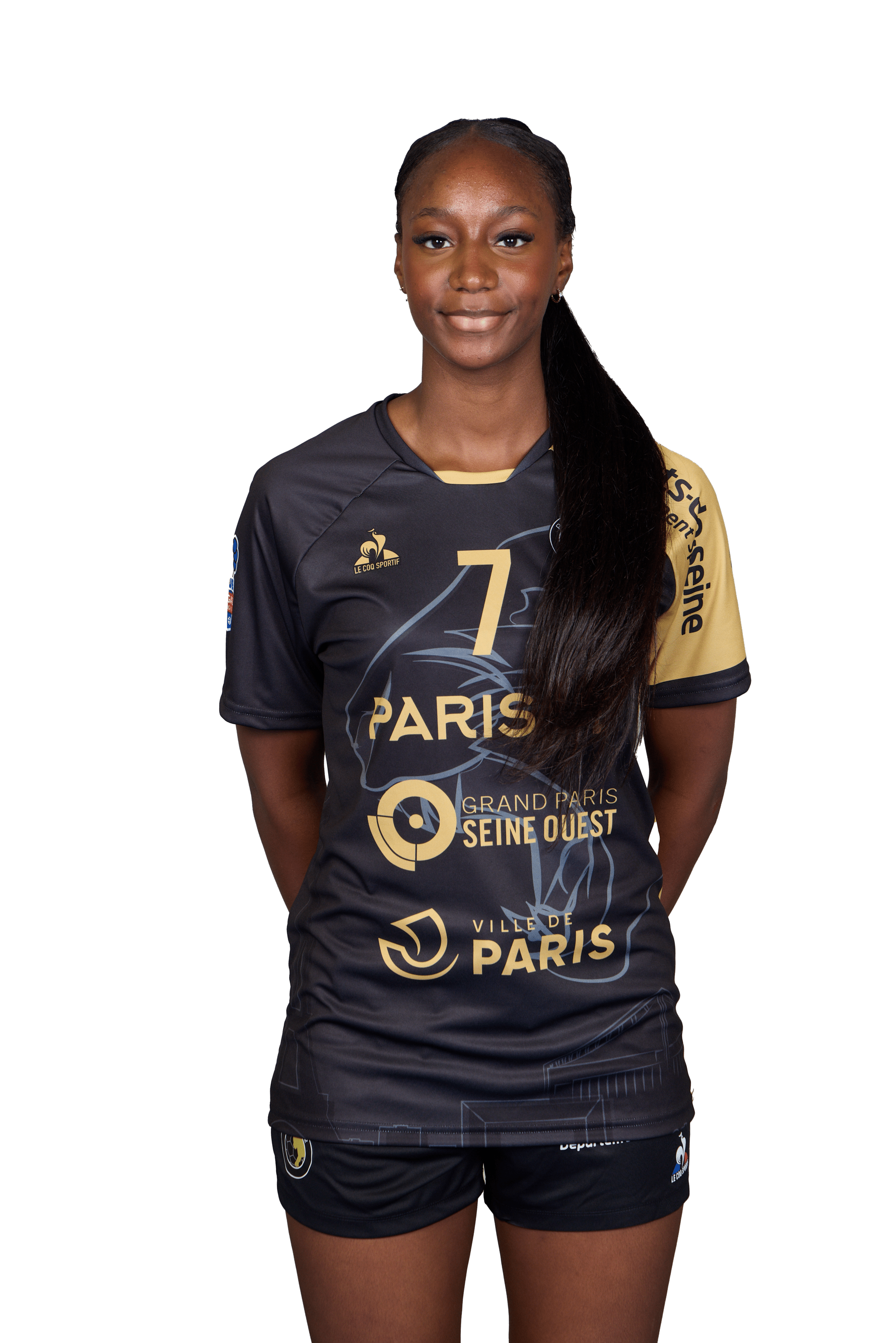 laugane-pina - Ailière gauche division 1 féminine de handball de Paris 92