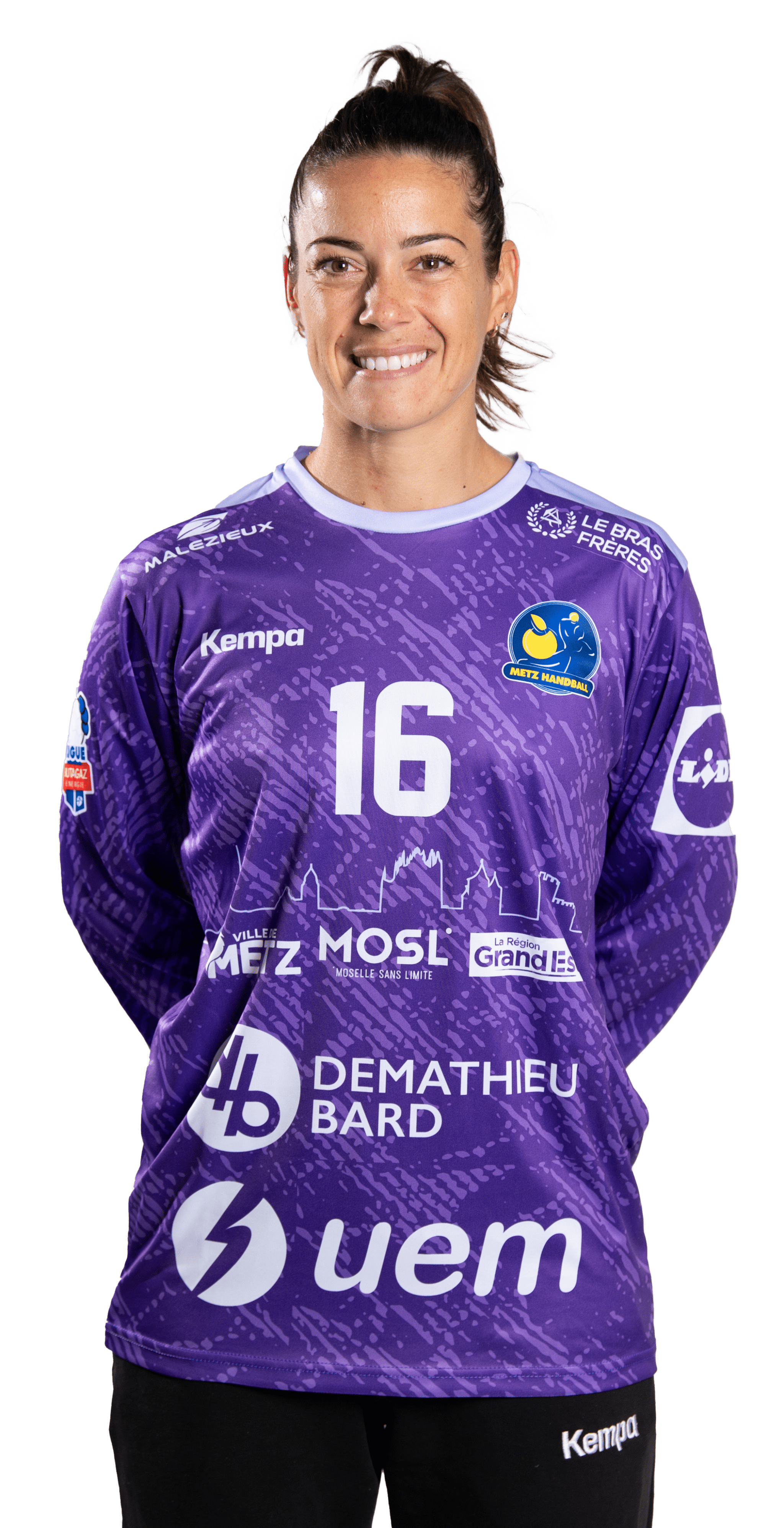 cleopatre-darleux - Gardienne division 1 féminine de handball de Metz Handball