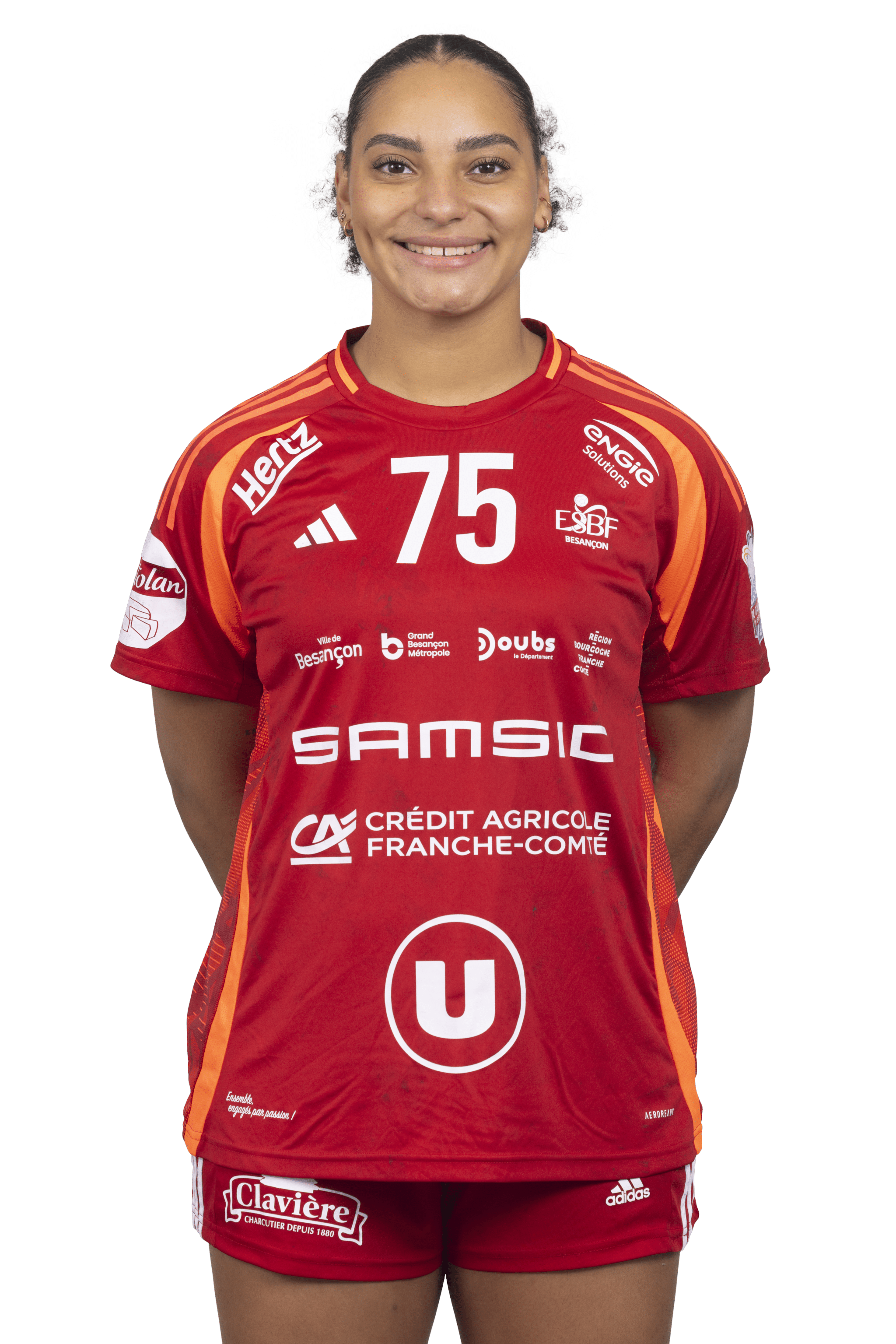 emilie-bellec - Ailière droite division 1 féminine de handball de Entente Sportive Besançon Féminin