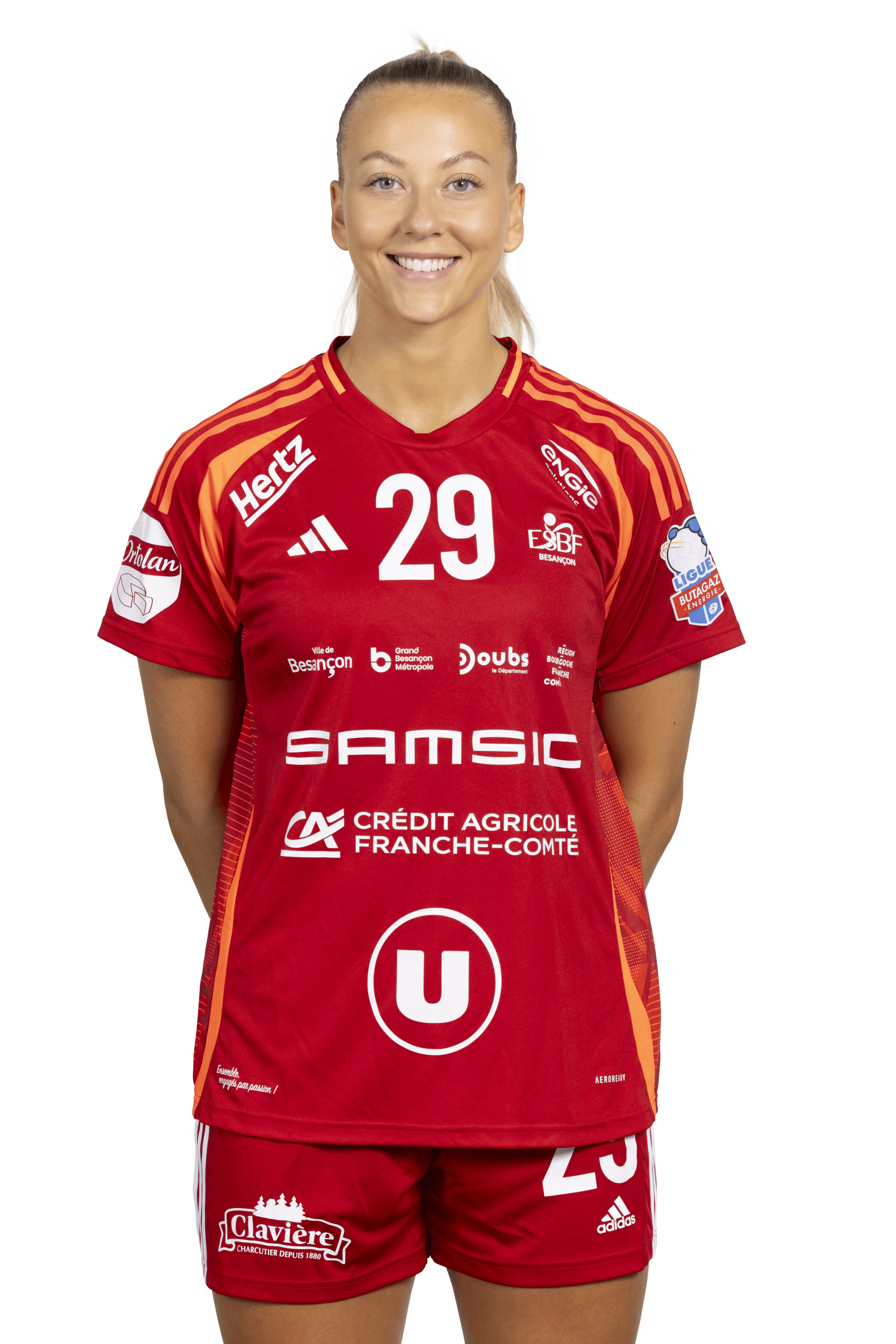 frida-rosell - Arrière gauche division 1 féminine de handball de Entente Sportive Besançon Féminin