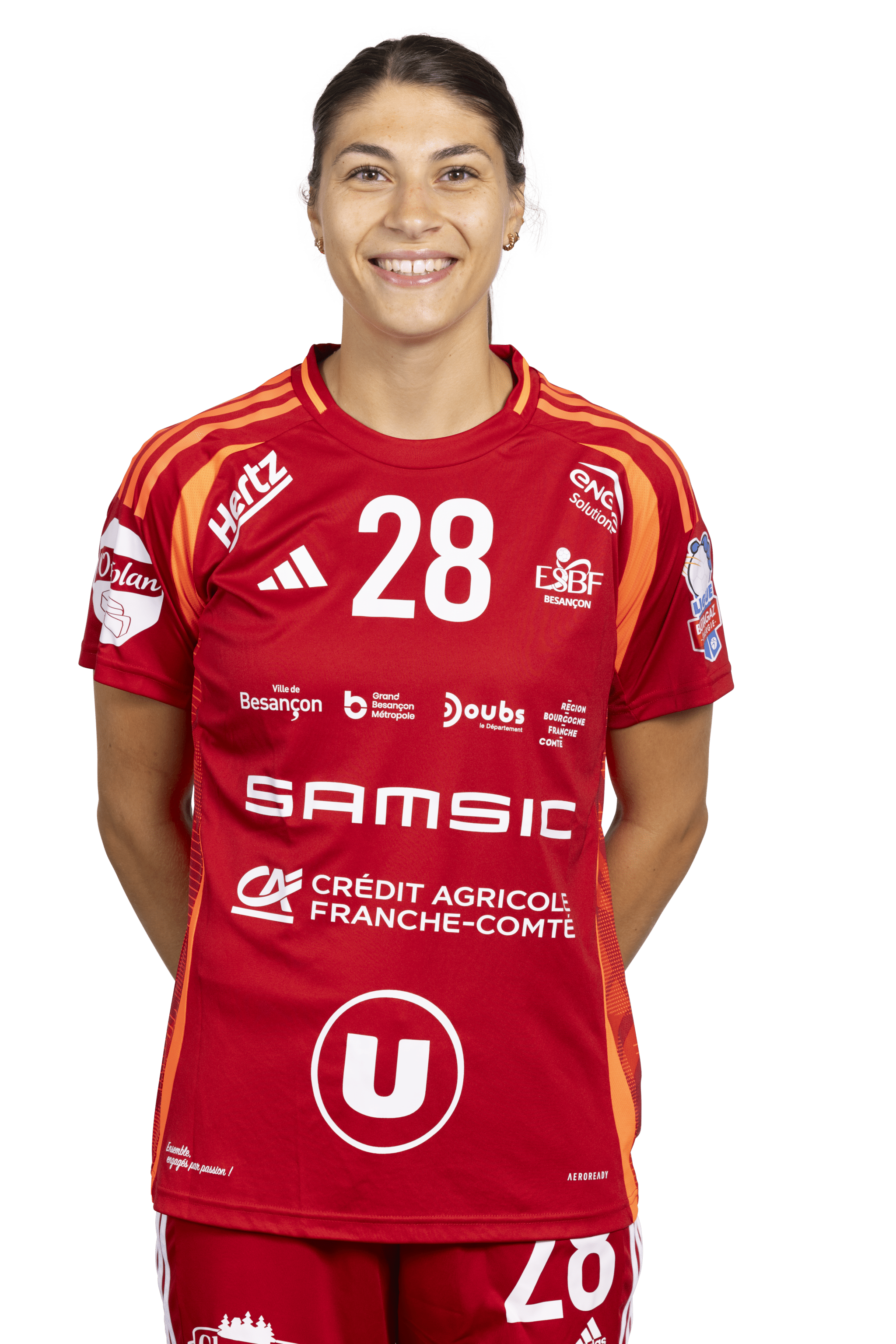 ilona-di-rocco - Demi-centre division 1 féminine de handball de Entente Sportive Besançon Féminin